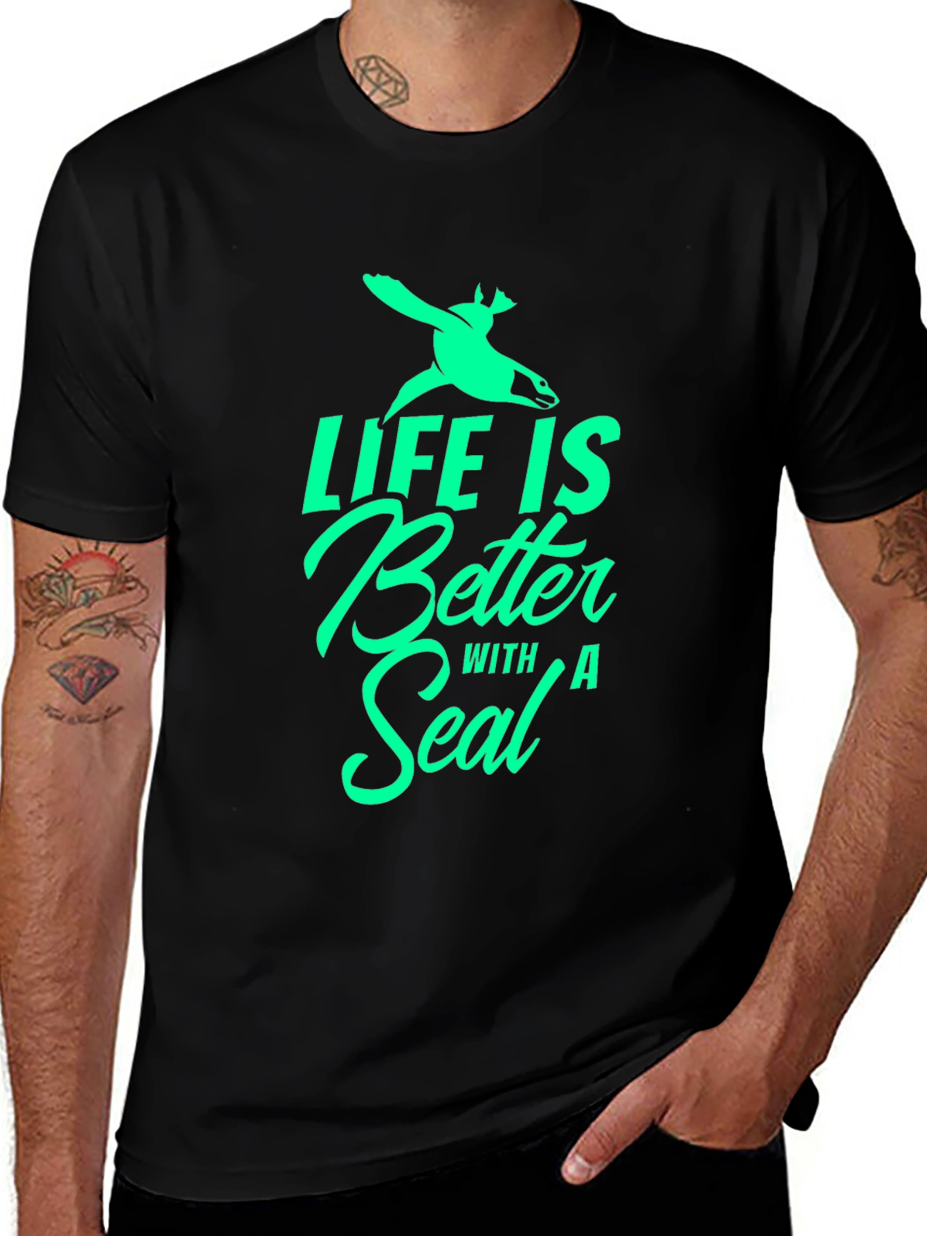 Life is Better with a Seal T-Shirt