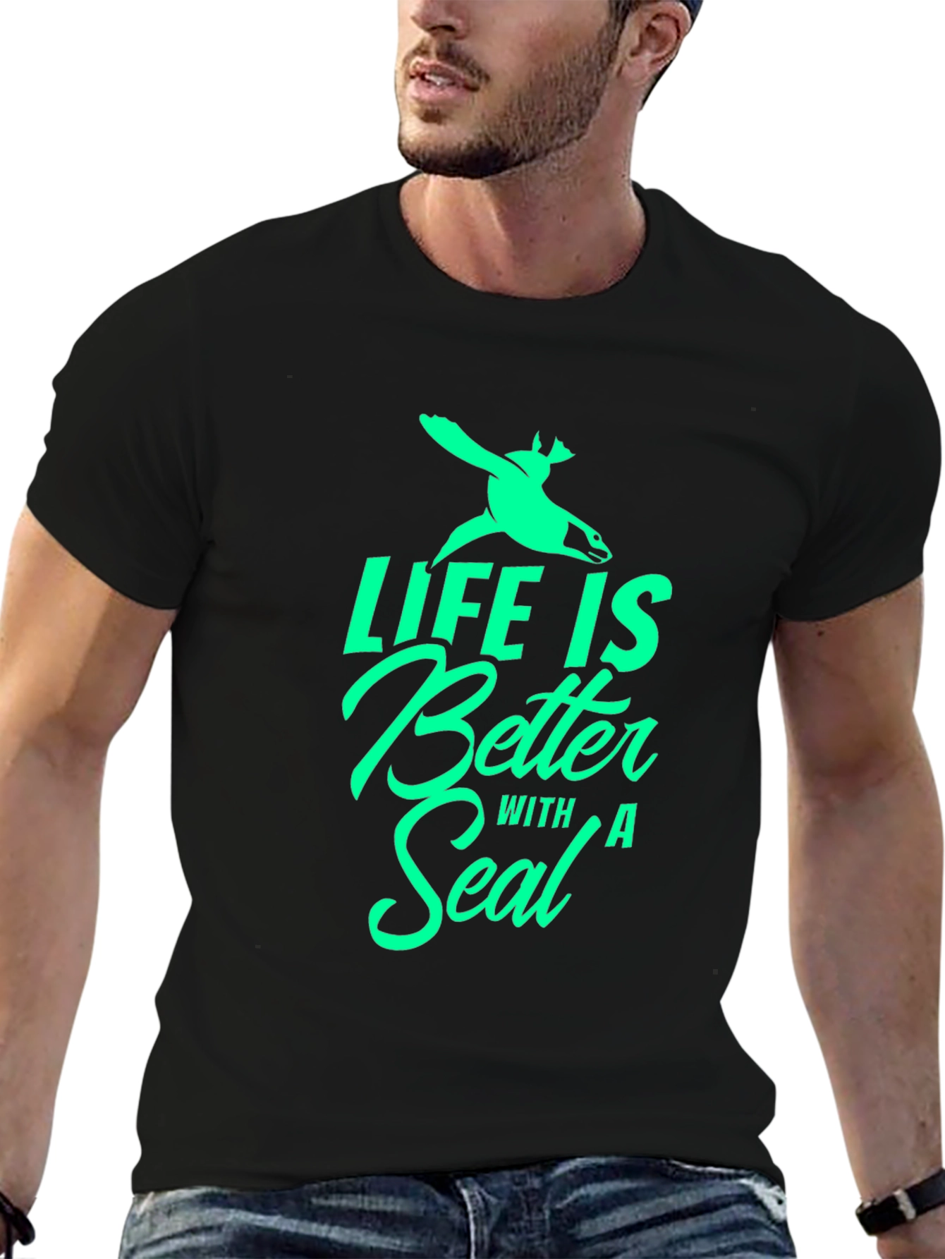Life is Better with a Seal T-Shirt