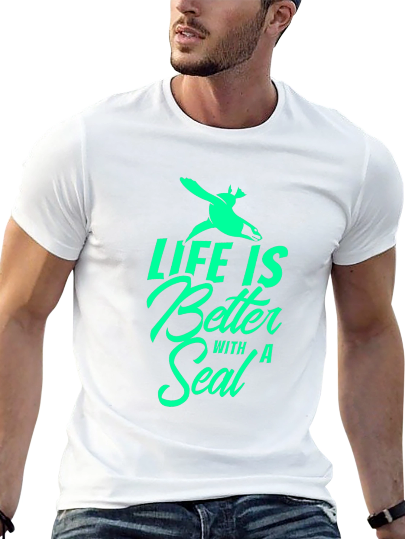 Life is Better with a Seal T-Shirt