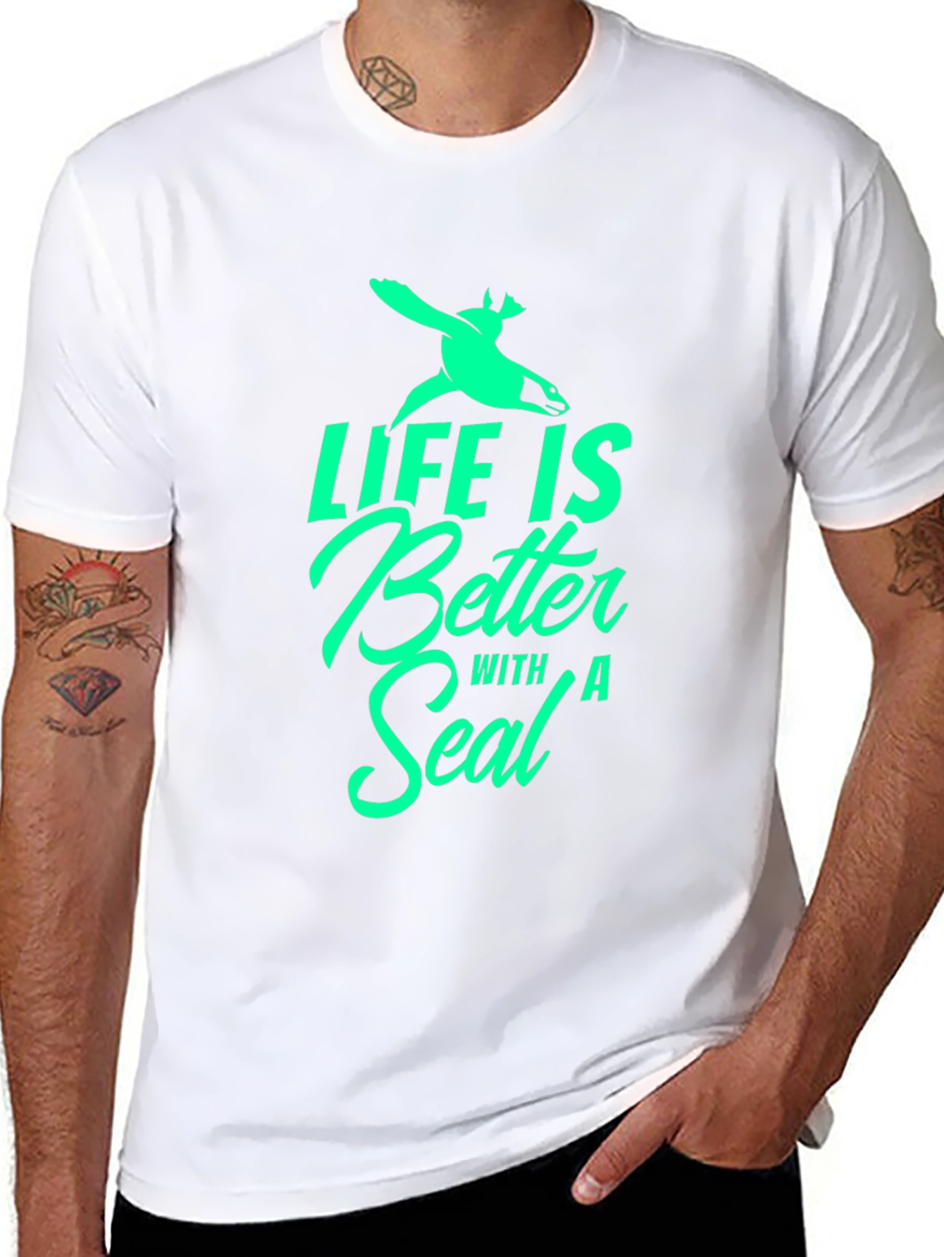 Life is Better with a Seal T-Shirt