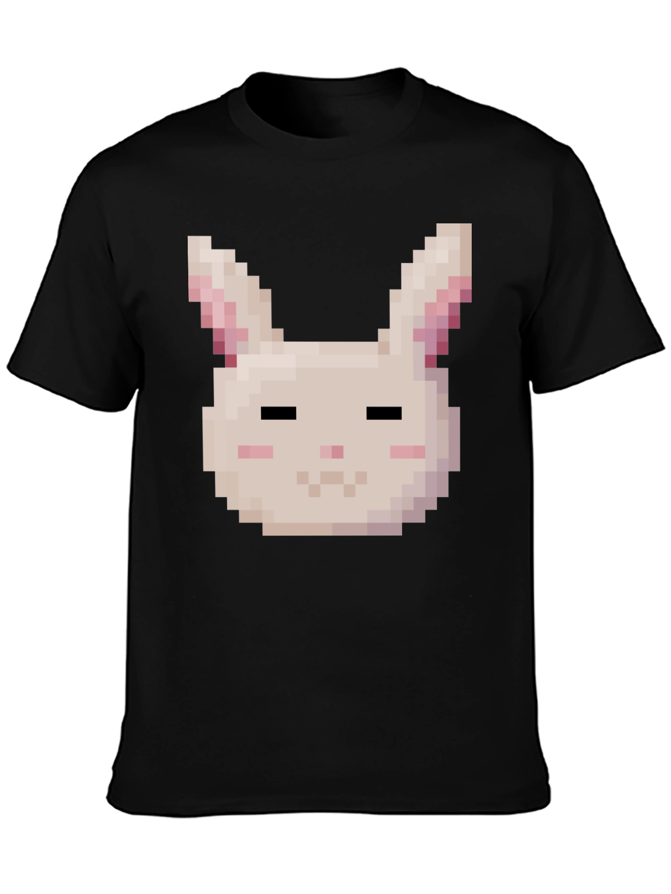 Pixel Bunny Graphic T-Shirt - Soft Cotton Tee