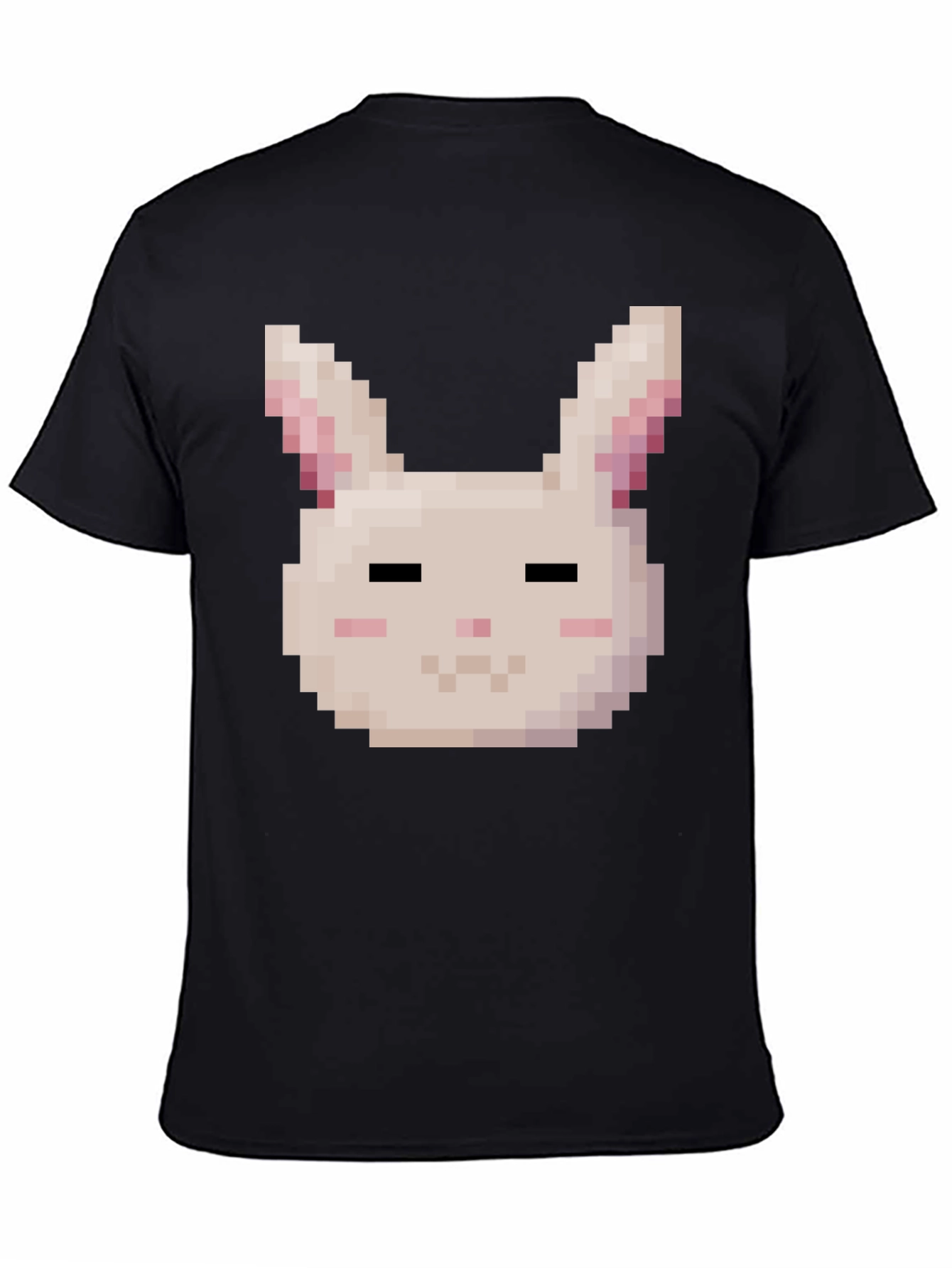 Pixel Bunny Graphic T-Shirt - Soft Cotton Tee