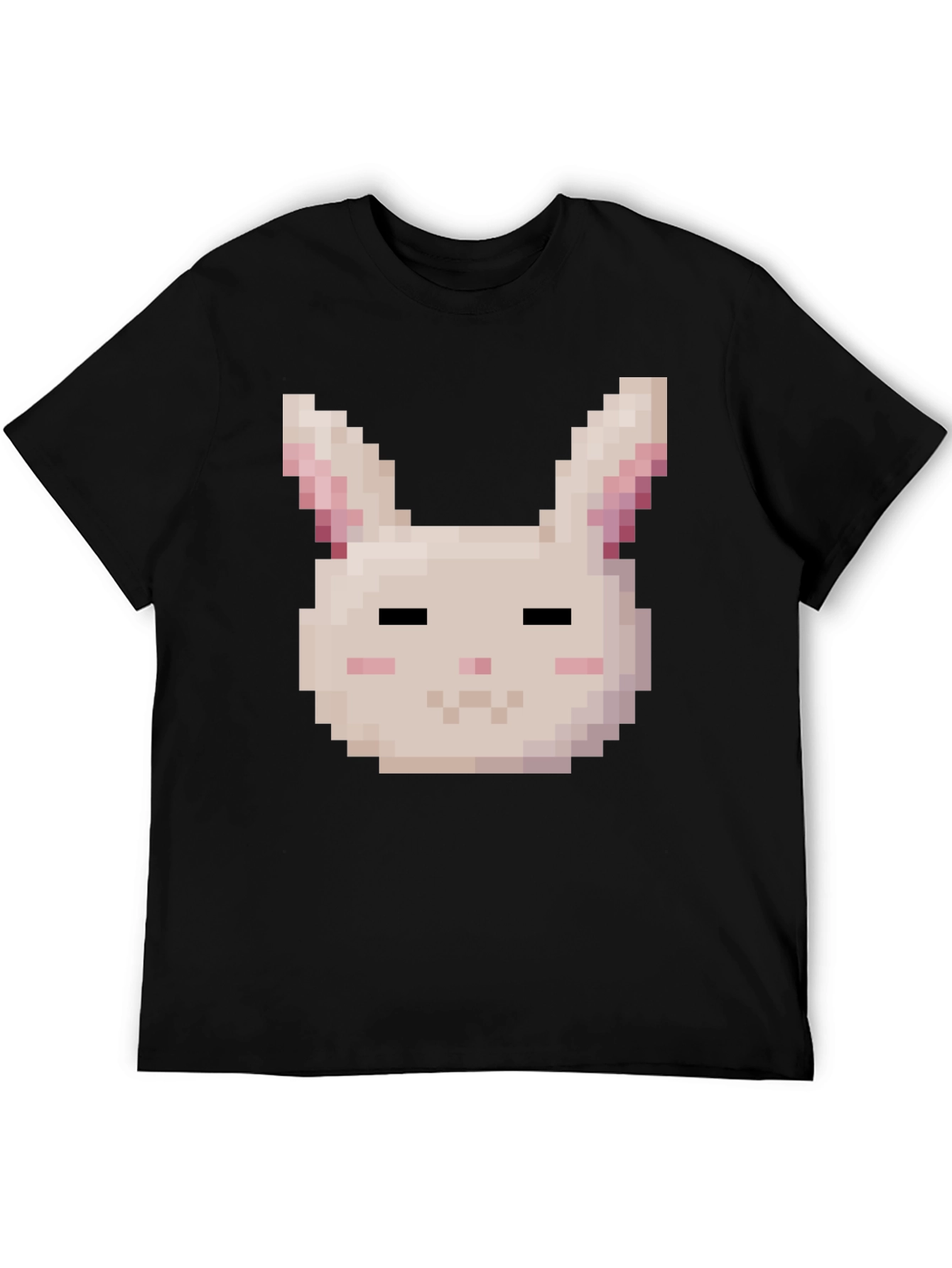 Pixel Bunny Graphic T-Shirt - Soft Cotton Tee