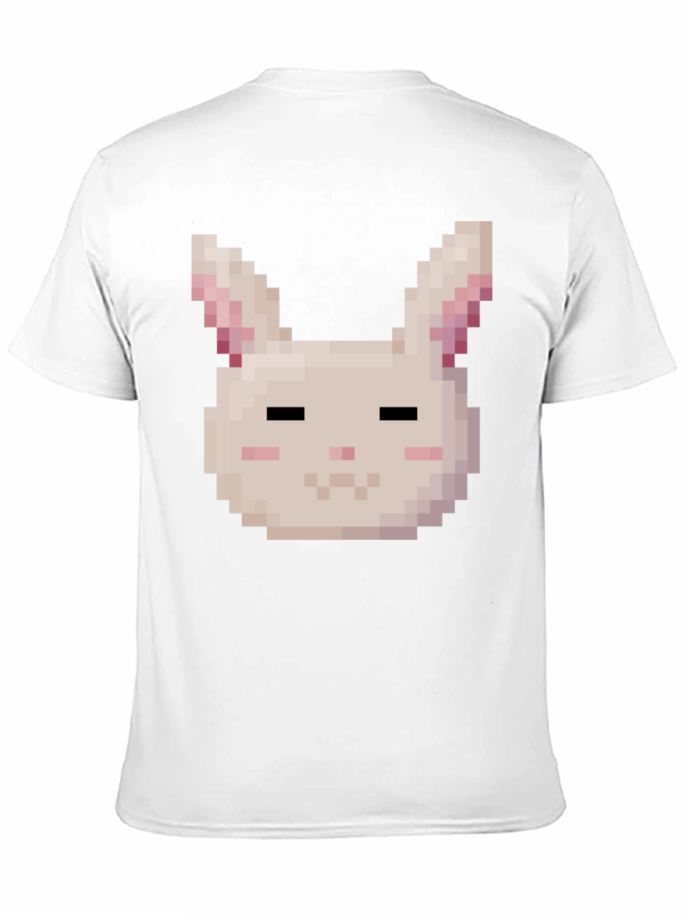 Pixel Bunny Graphic T-Shirt - Soft Cotton Tee