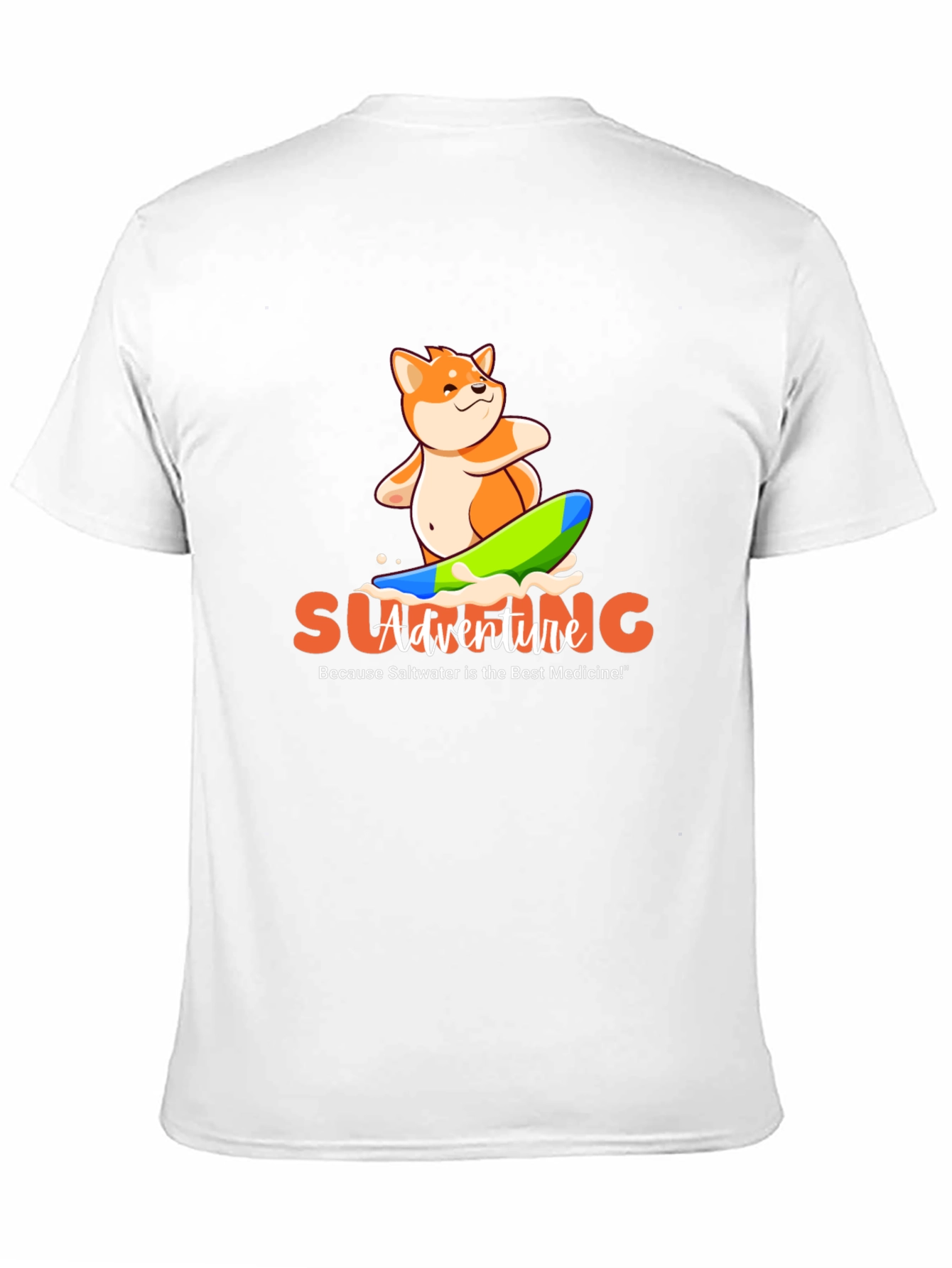 Surfing Shiba Adventure T-Shirt