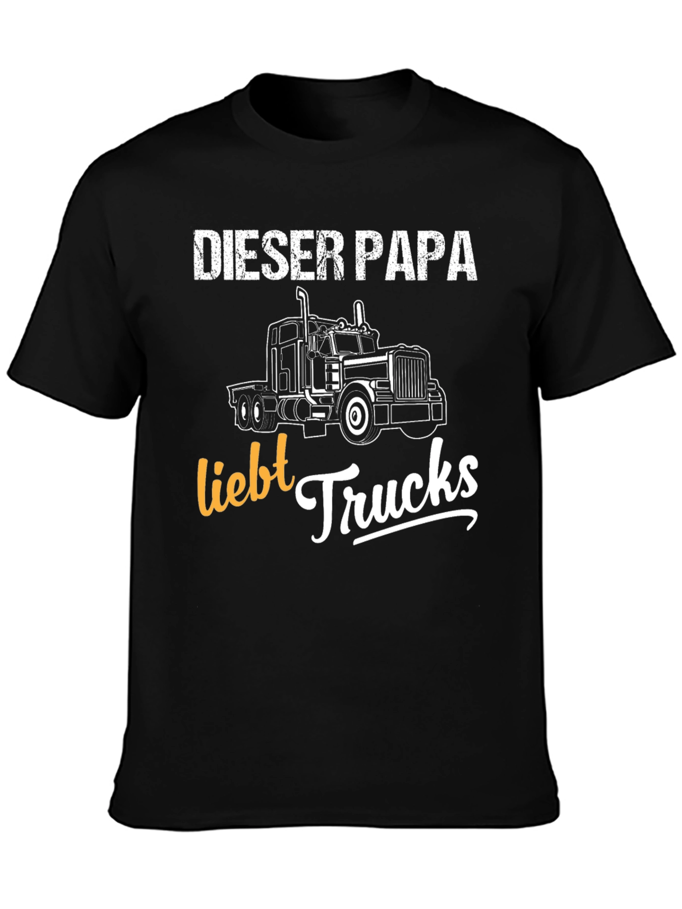 Dieser Papa Liebt Trucks T-Shirt