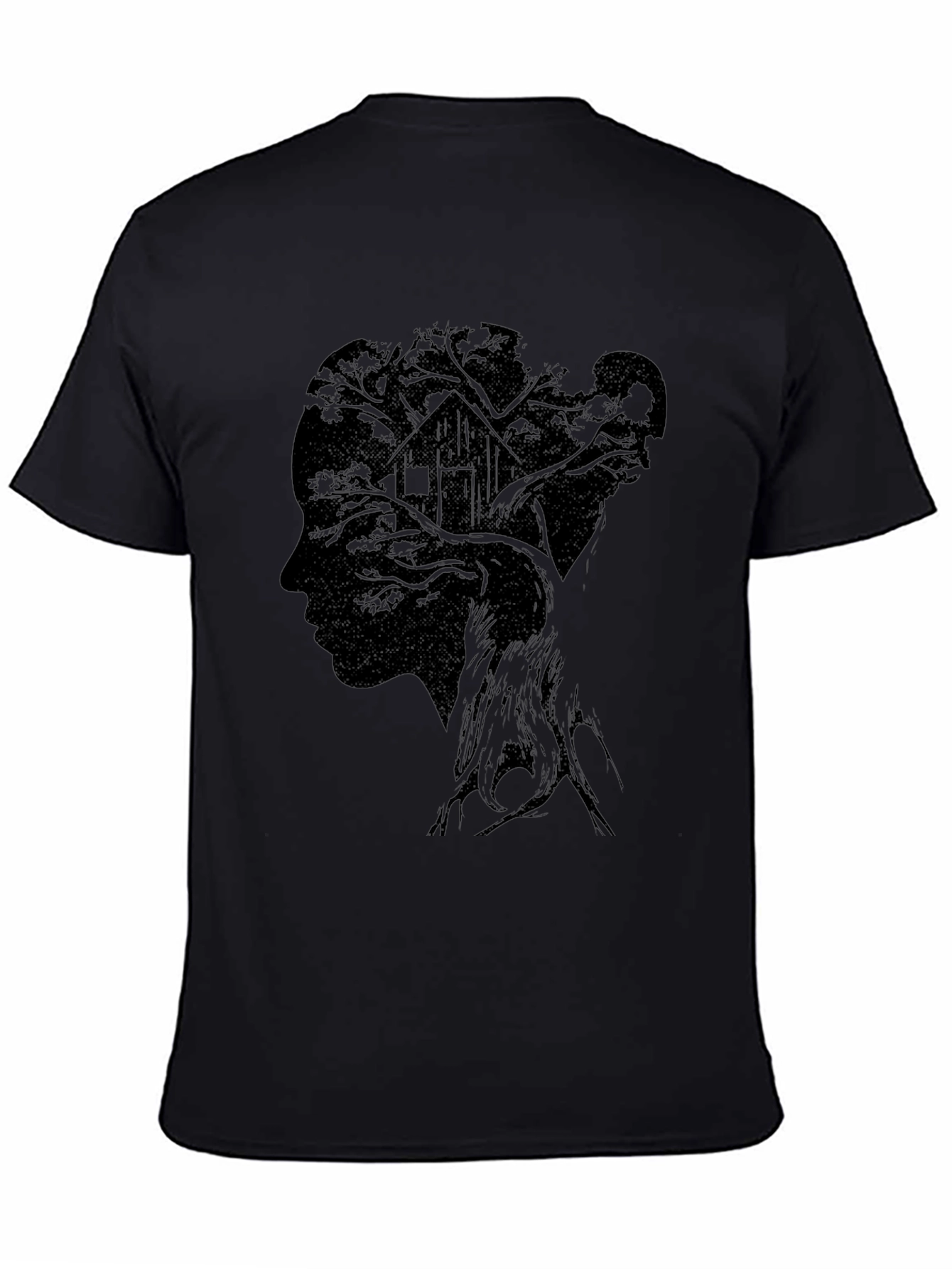 Silhouette Tree House Graphic Tee