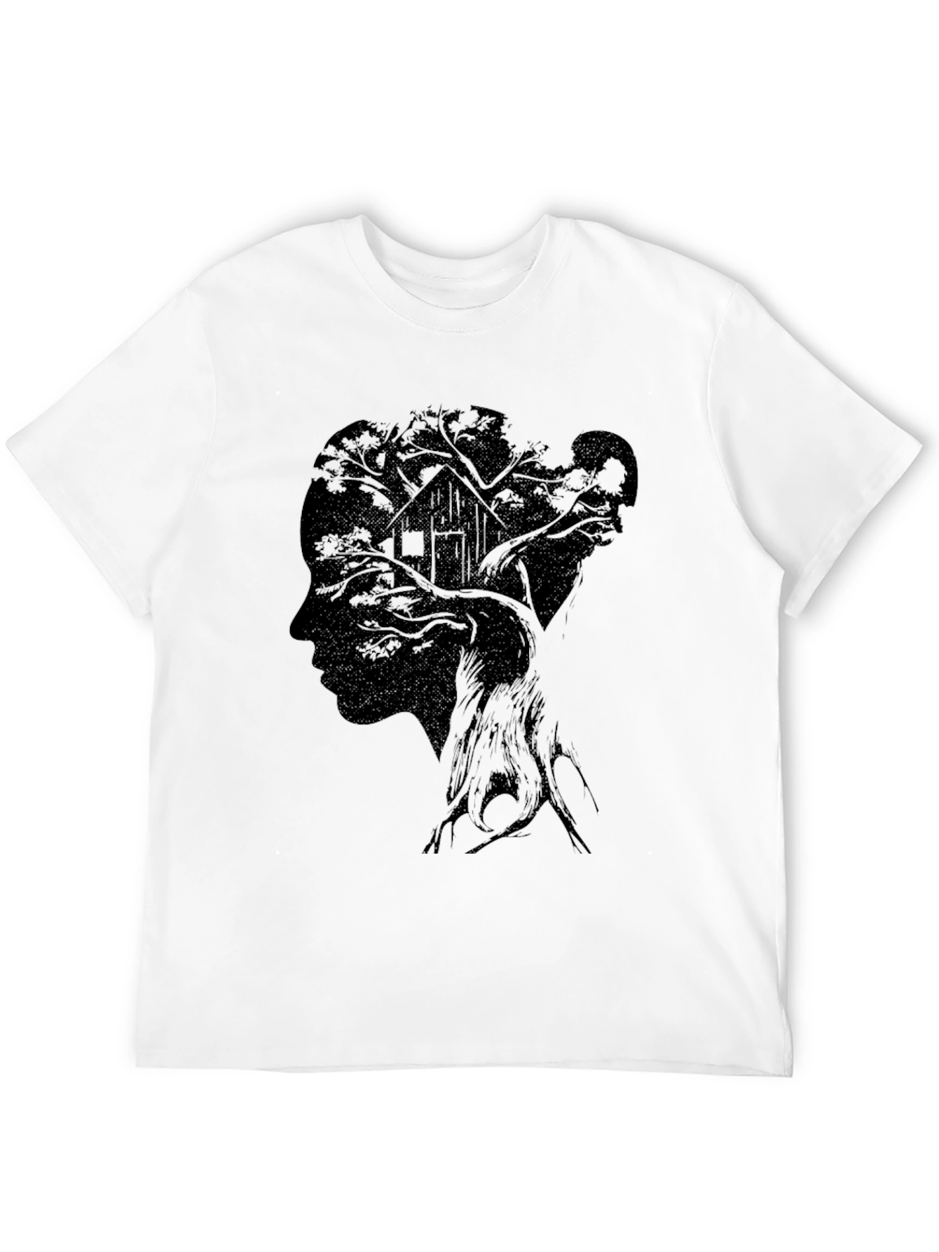 Silhouette Tree House Graphic Tee
