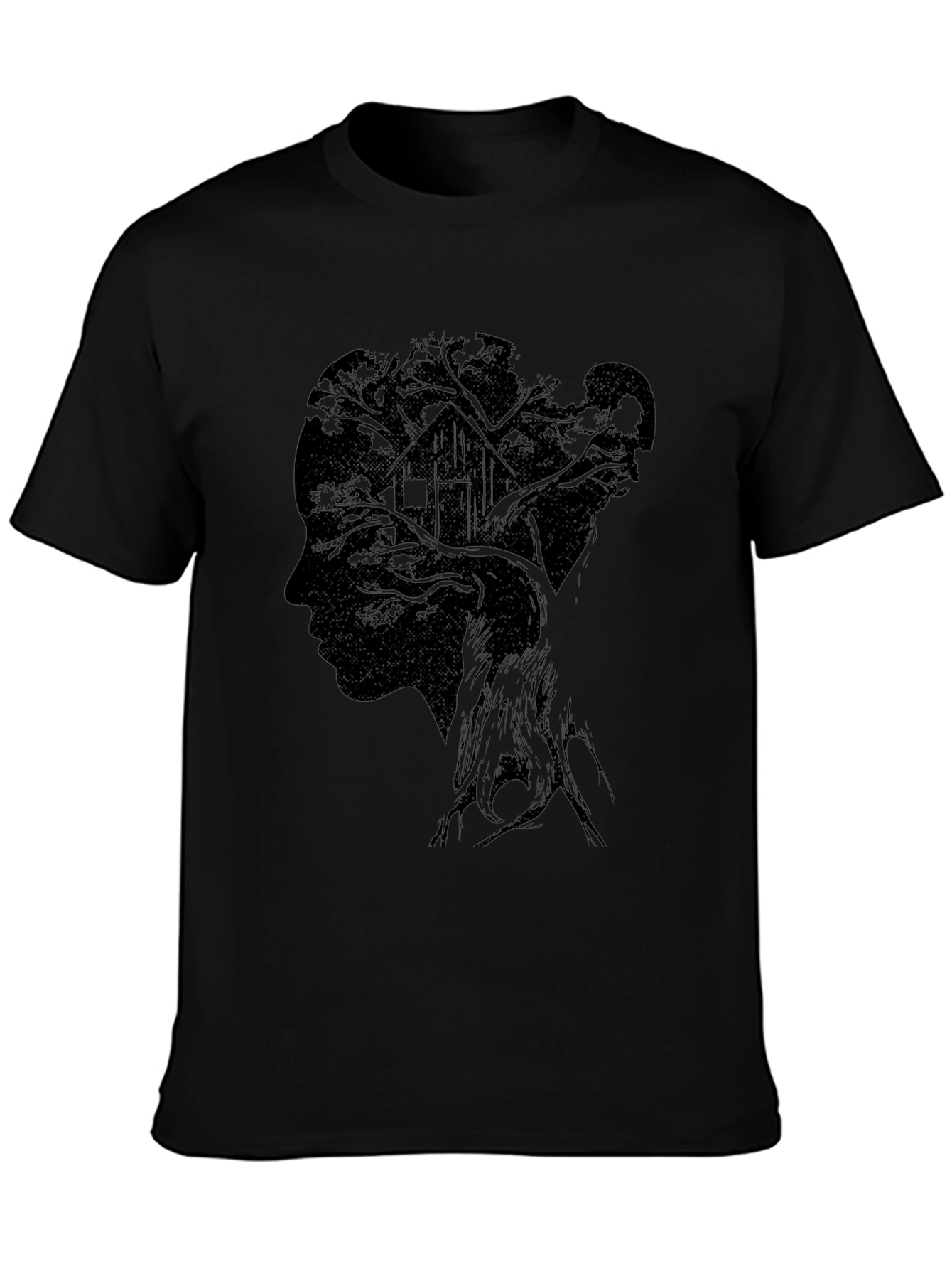 Silhouette Tree House Graphic Tee