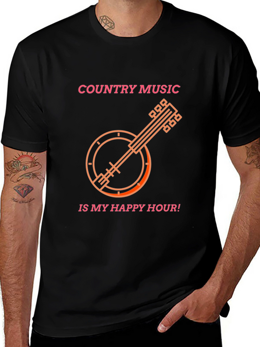 Country Music Happy Hour T-Shirt