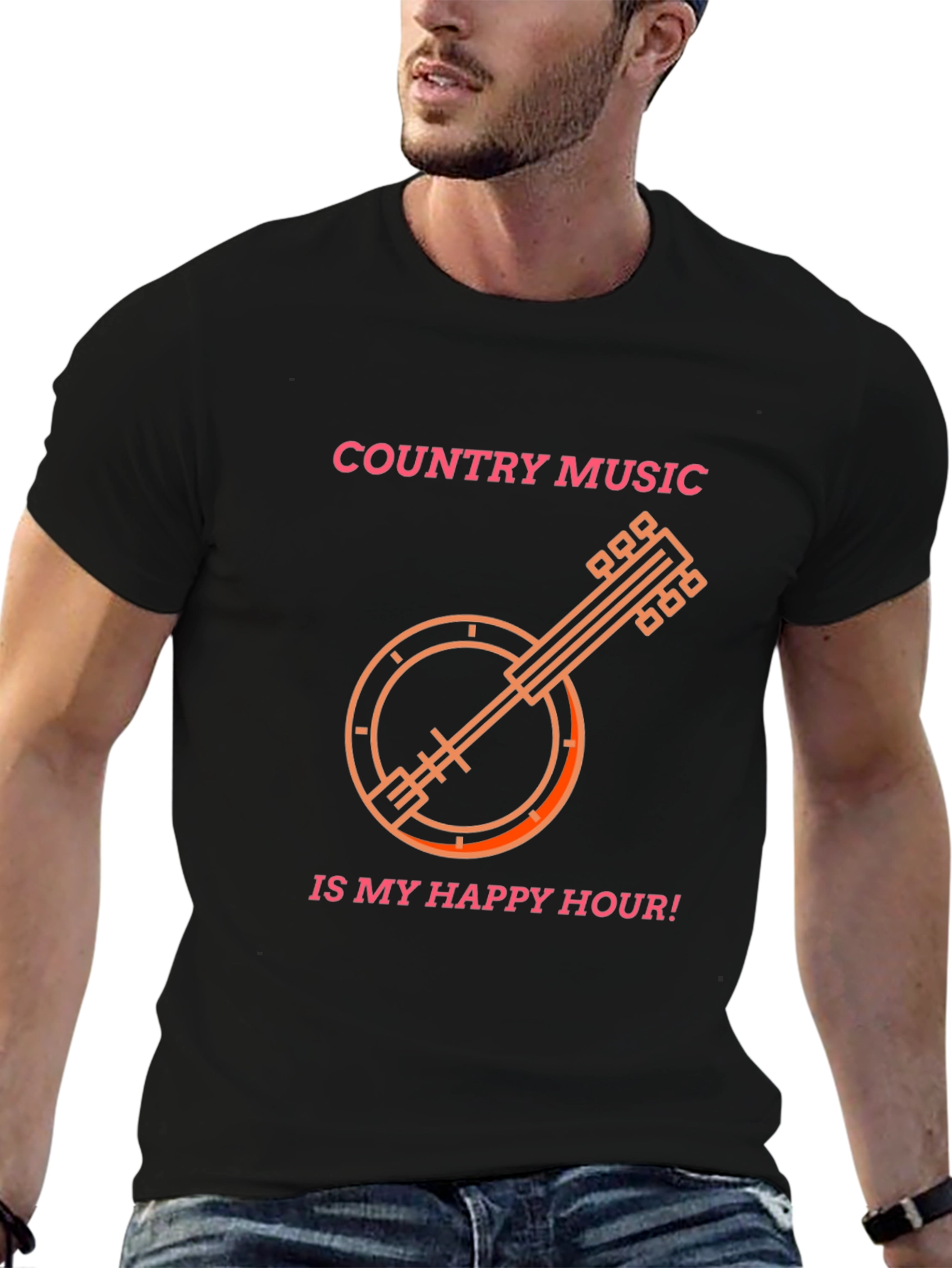 Country Music Happy Hour T-Shirt