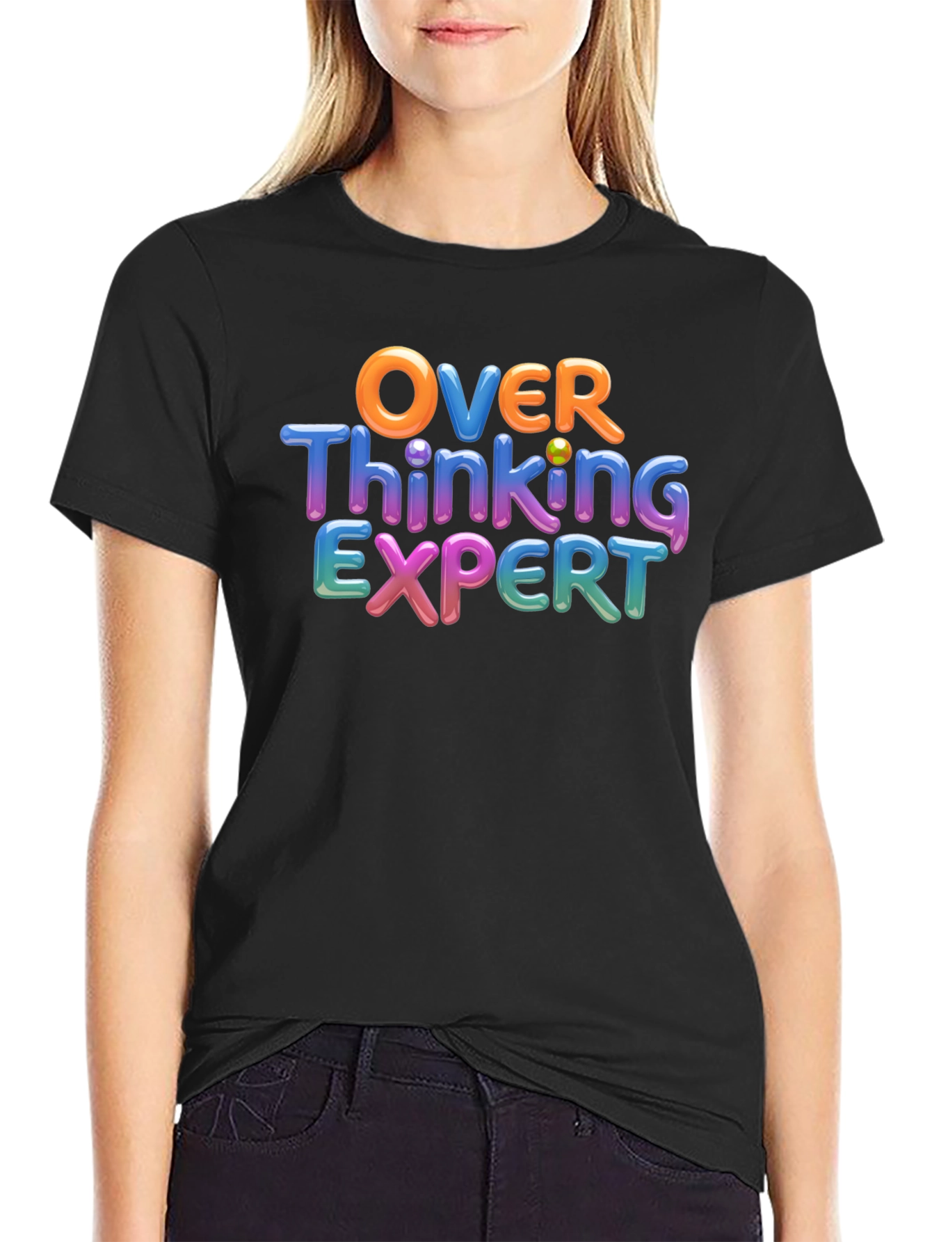 Overthinking Expert Funny Graphic T-Shirt