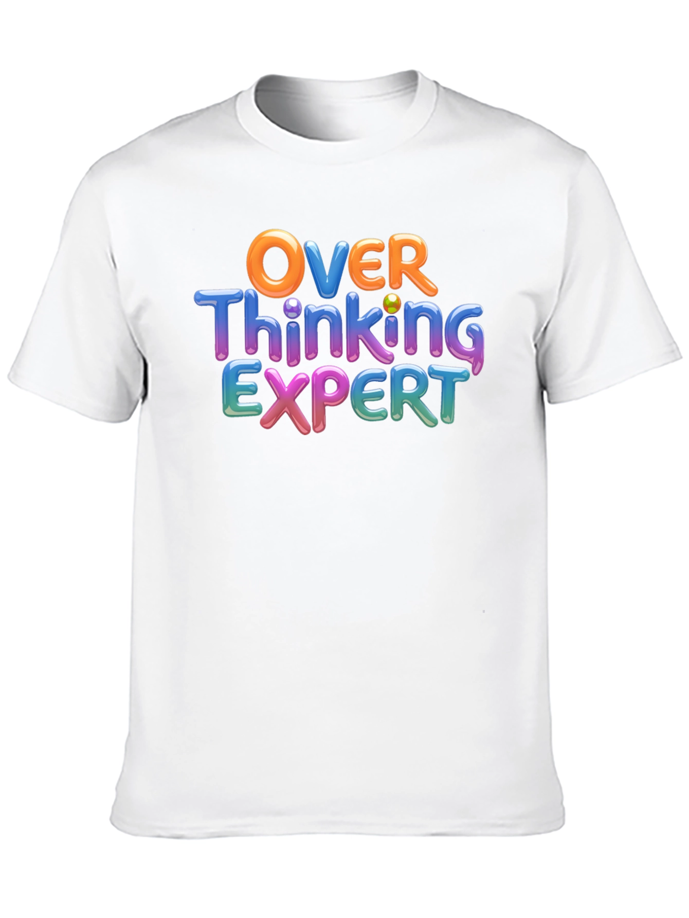 Overthinking Expert Funny Graphic T-Shirt