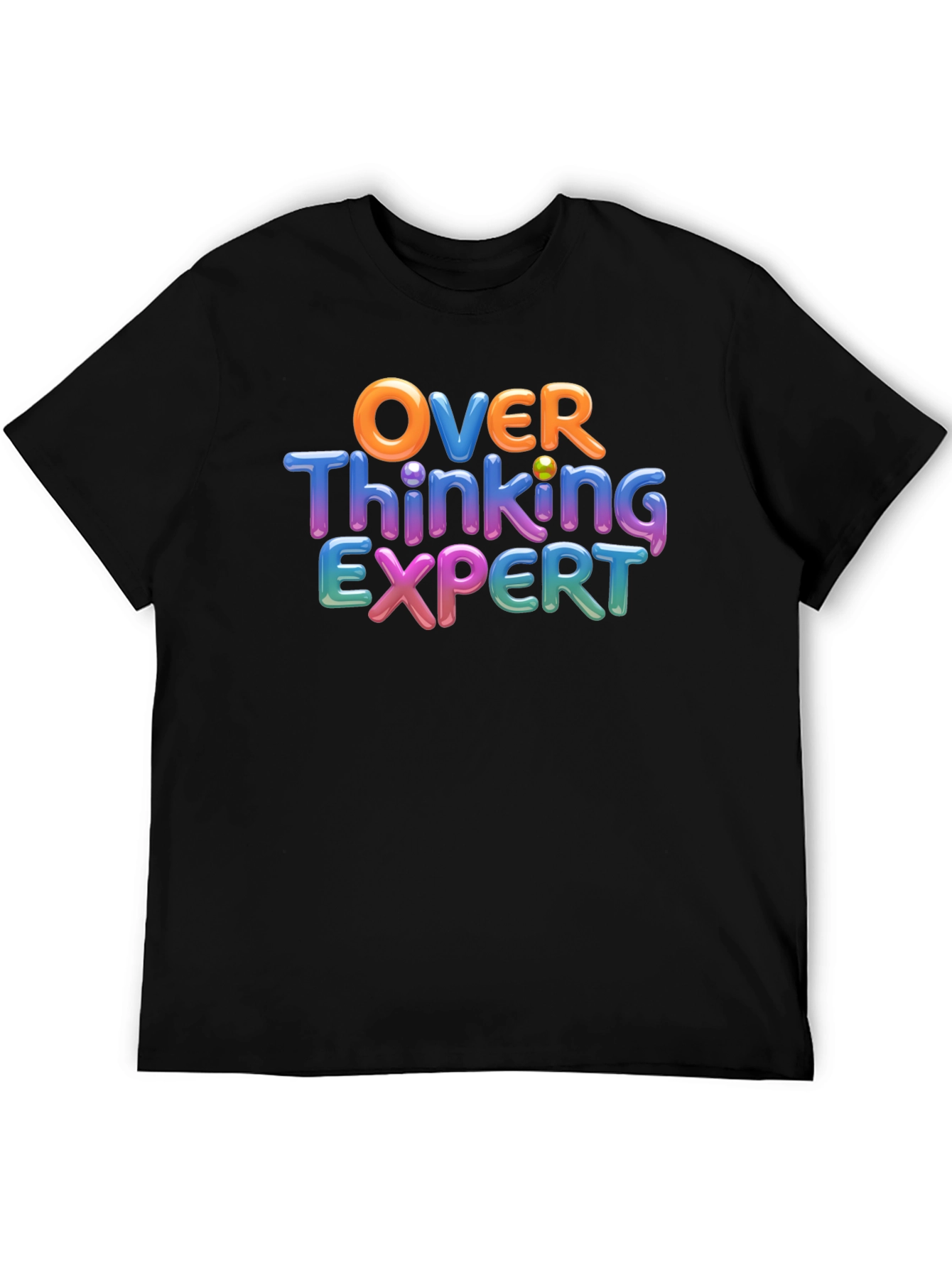 Overthinking Expert Funny Graphic T-Shirt