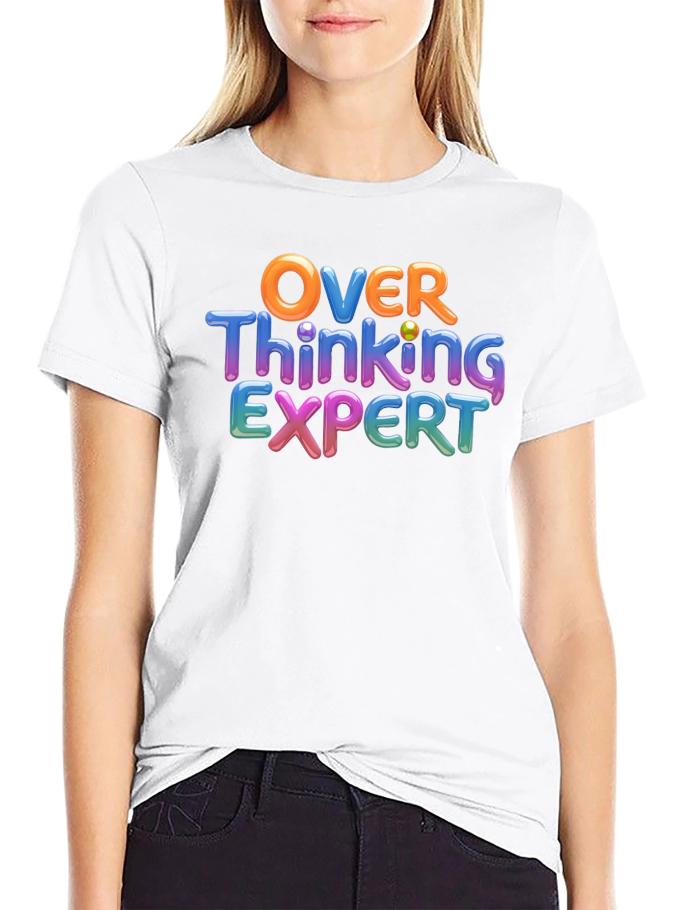 Overthinking Expert Funny Graphic T-Shirt