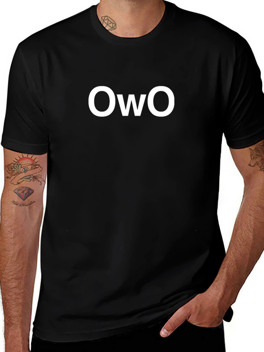 OwO Graphic T-Shirt - Soft Cotton Modern Fit