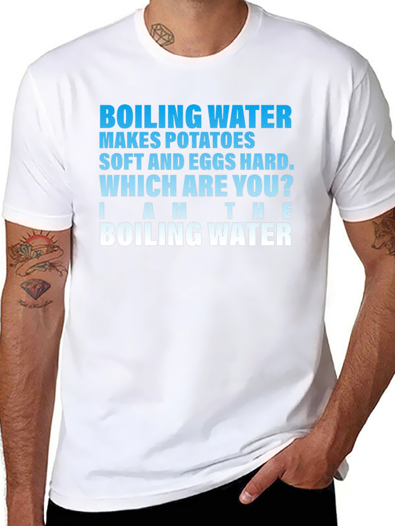 Boiling Water T-Shirt Funny Graphic Tee