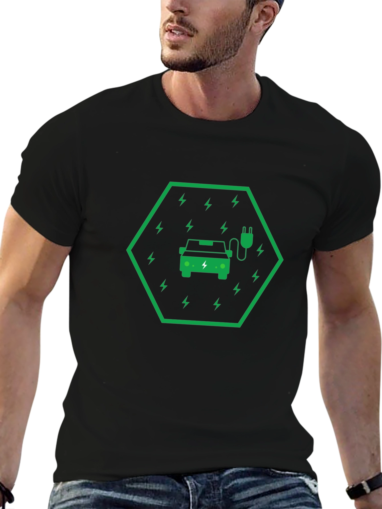 Electric Car T-Shirt - Charge Up Your Style!