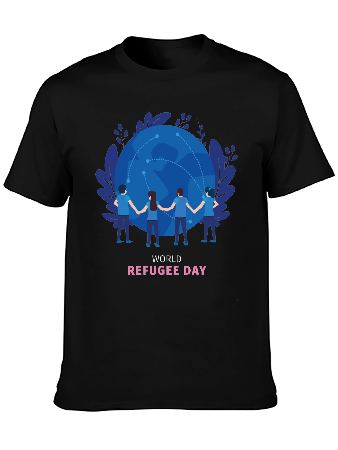 World Refugee Day T-Shirt - Global Unity Design