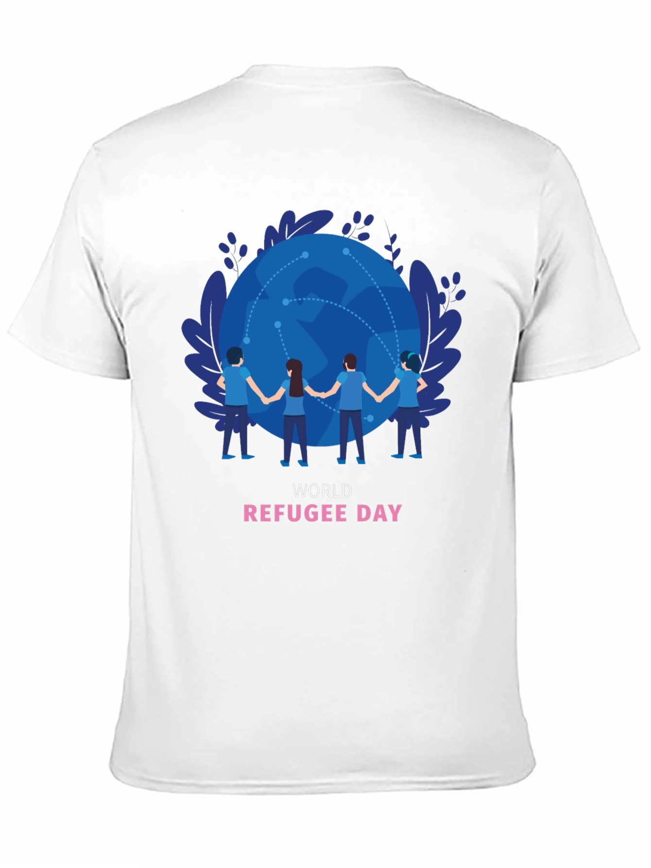 World Refugee Day T-Shirt - Global Unity Design