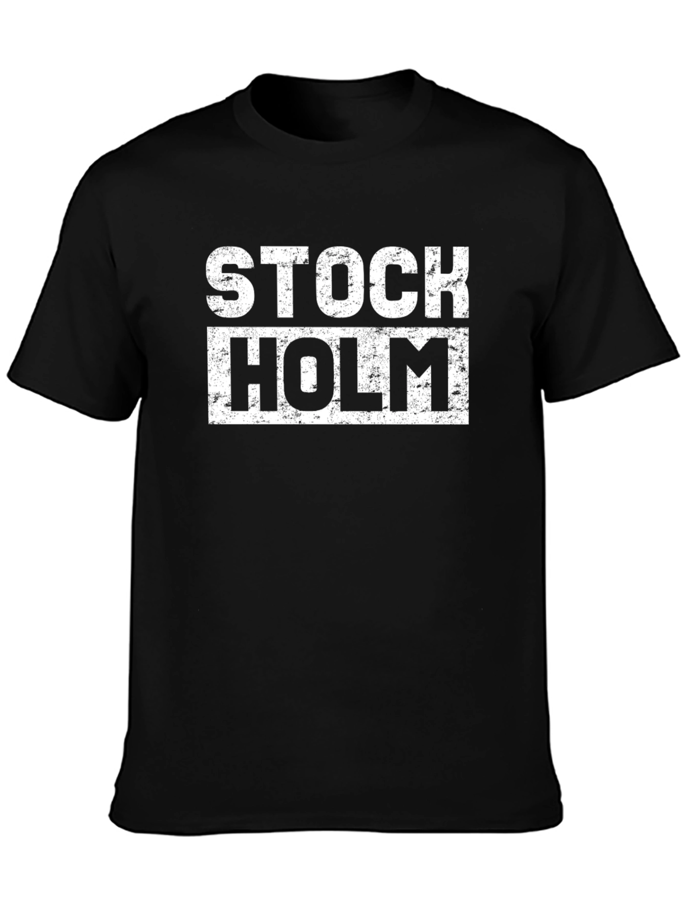 Stockholm Tee - Distressed Graphic T-Shirt