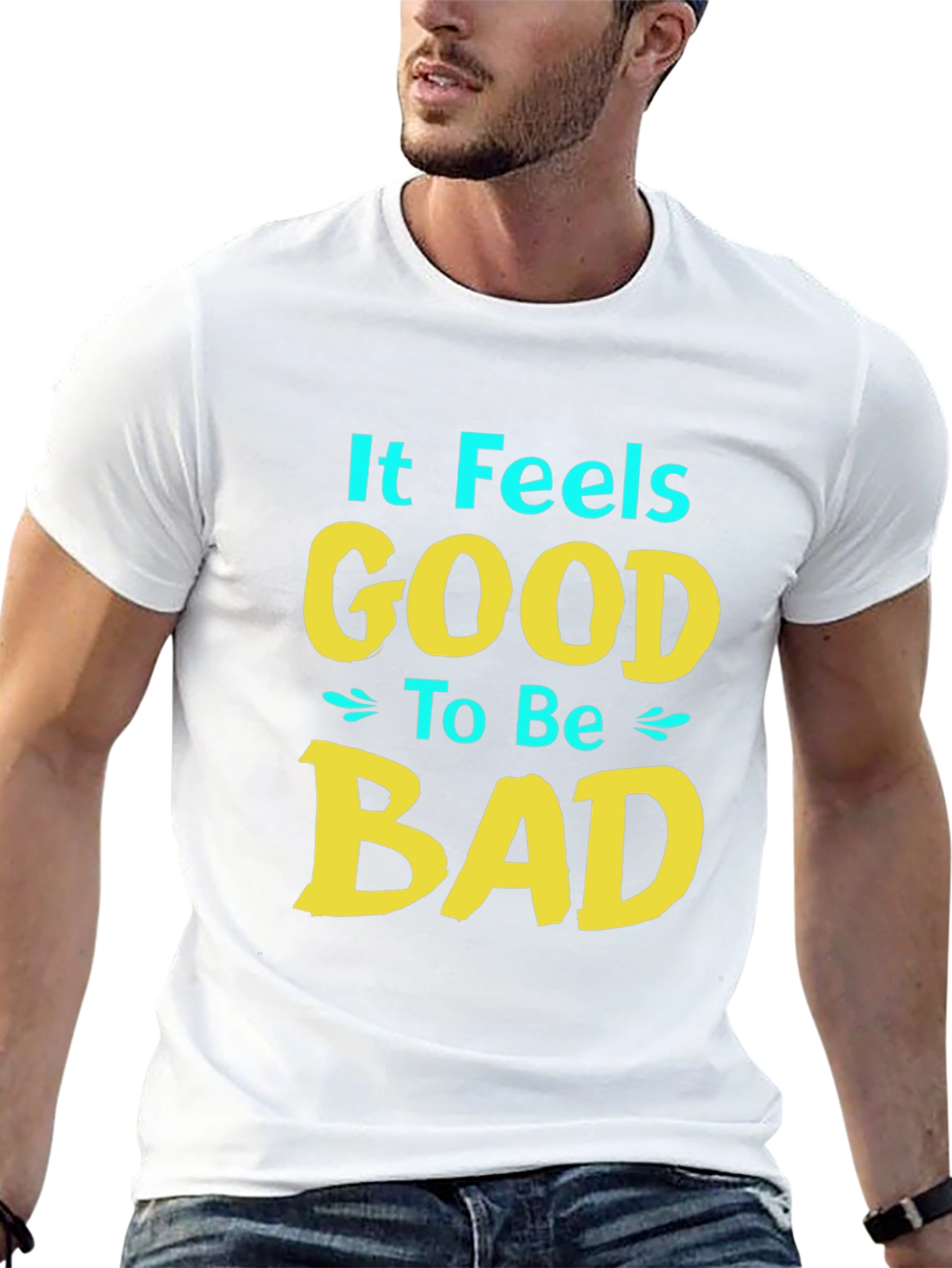 It Feels Good to Be Bad T-Shirt - Black