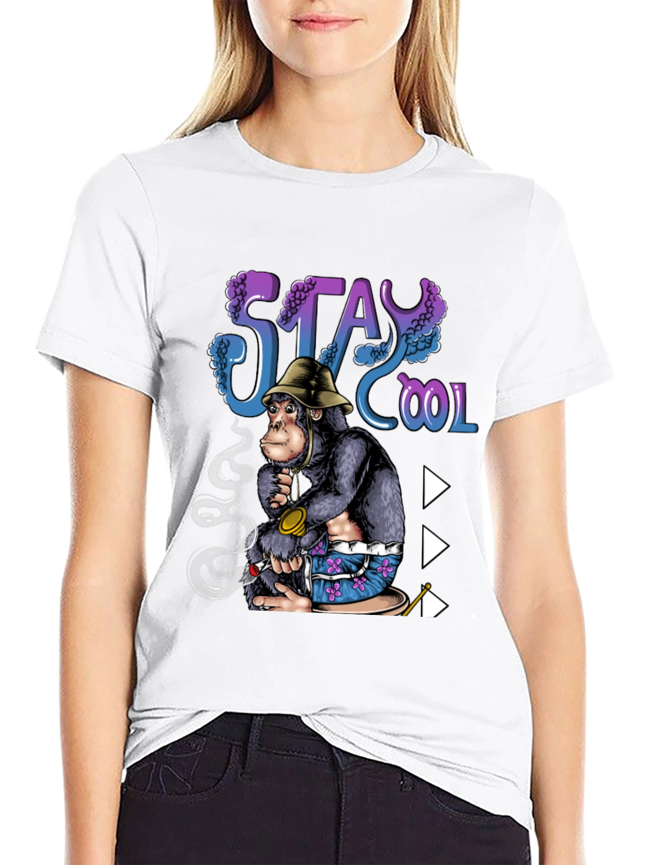 Stay Cool Monkey Graphic Tee