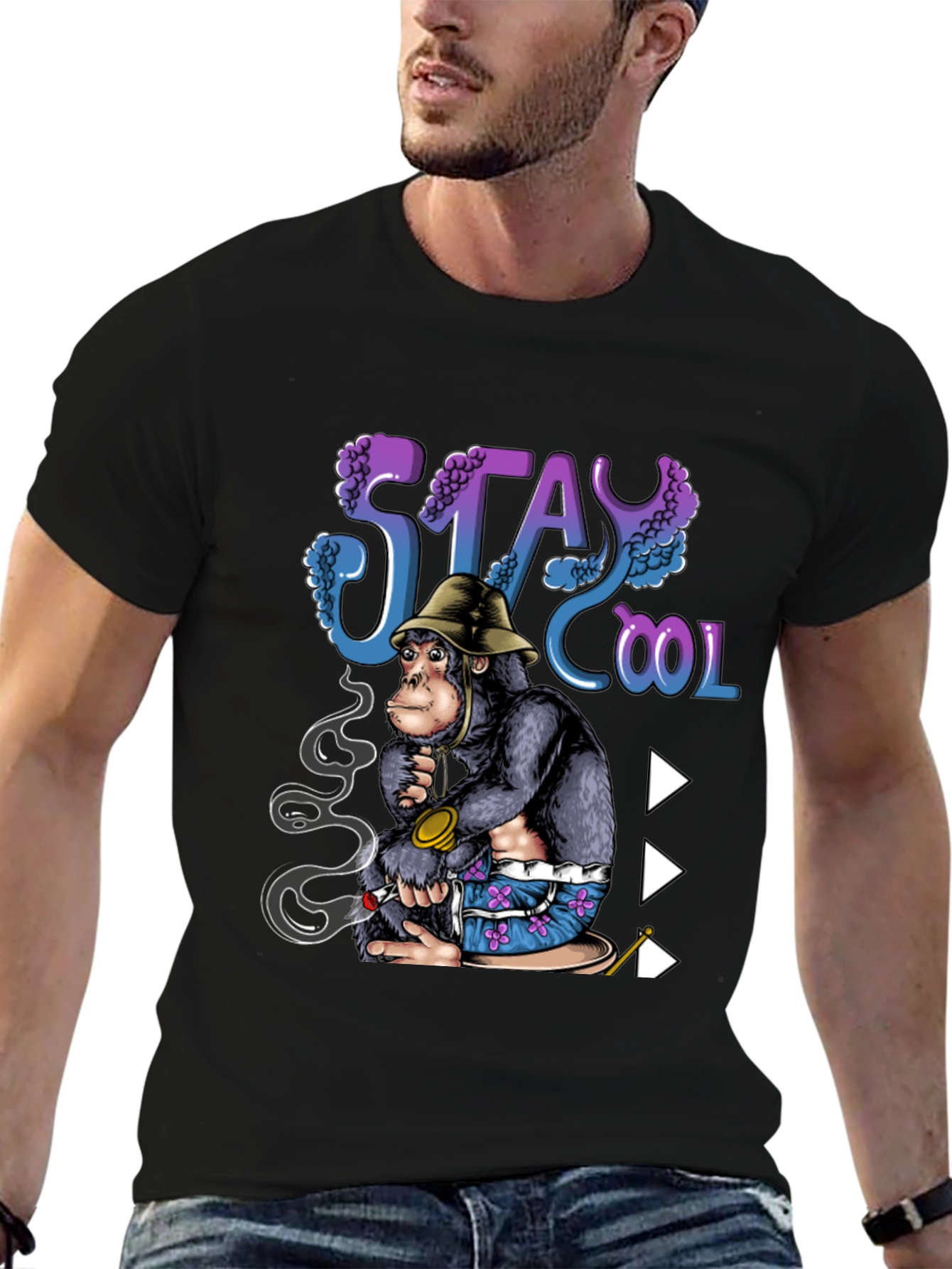 Stay Cool Monkey Graphic Tee