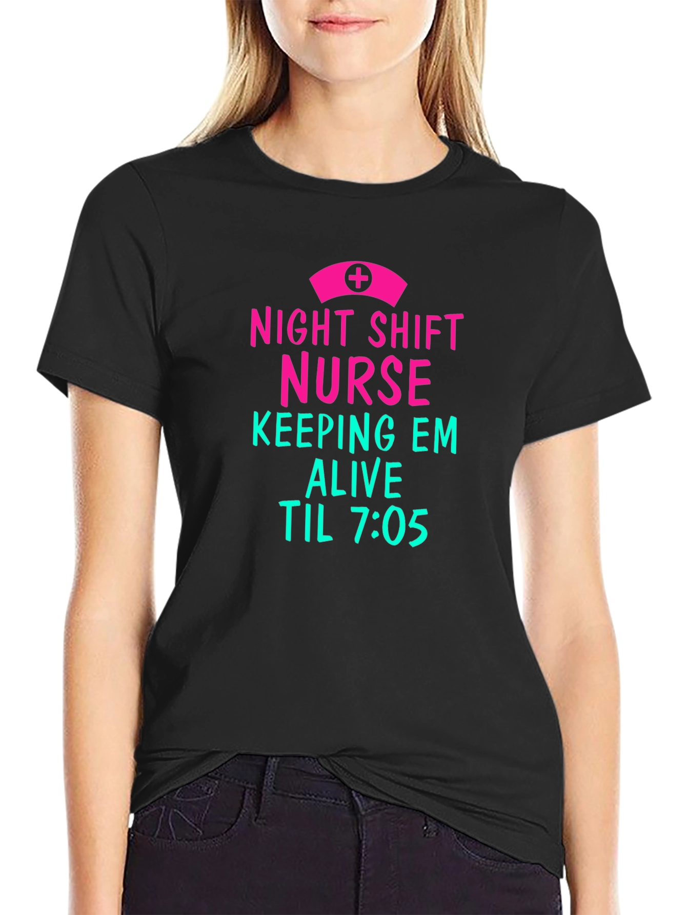 Night Shift Nurse Tee