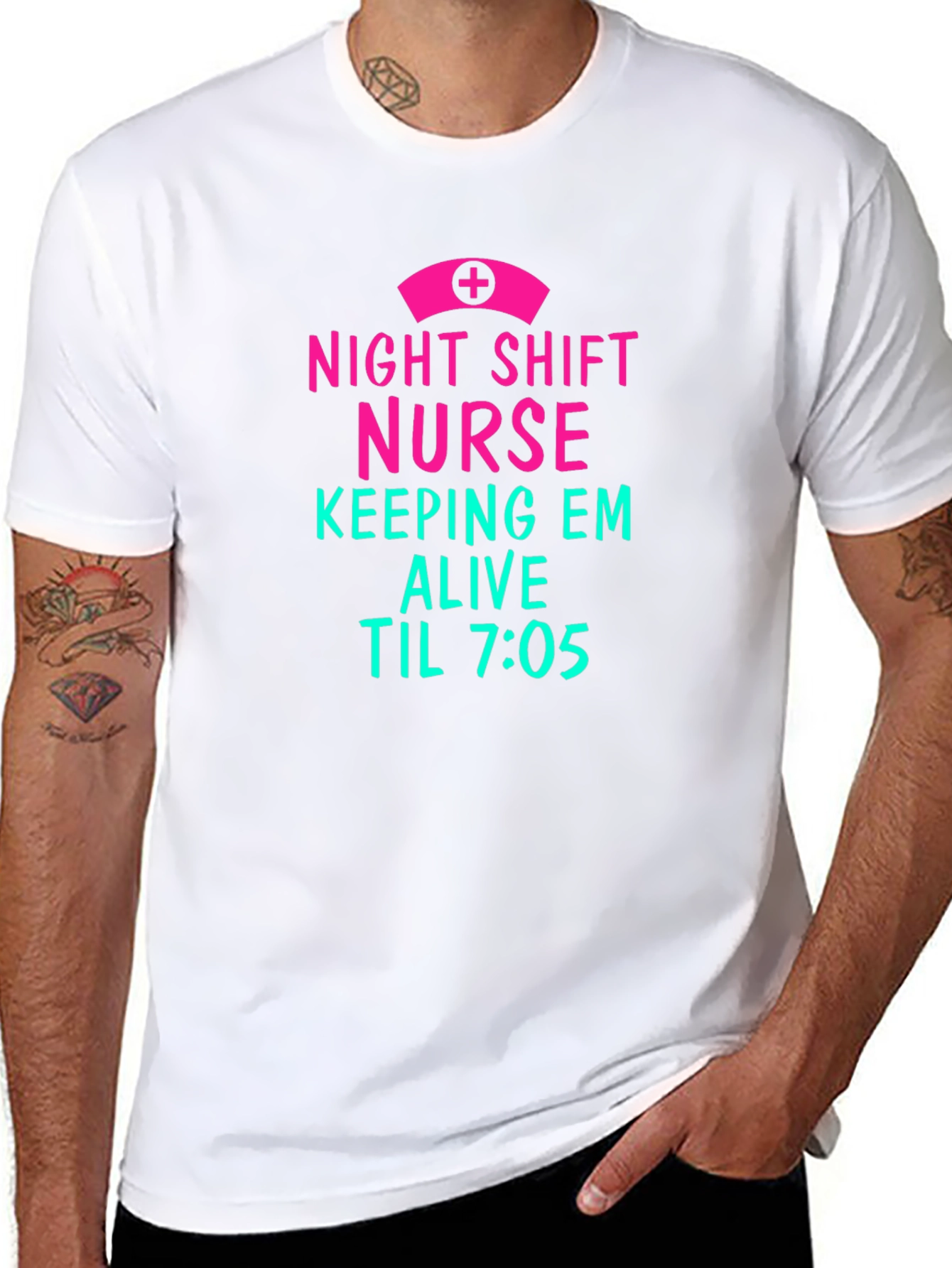 Night Shift Nurse Tee