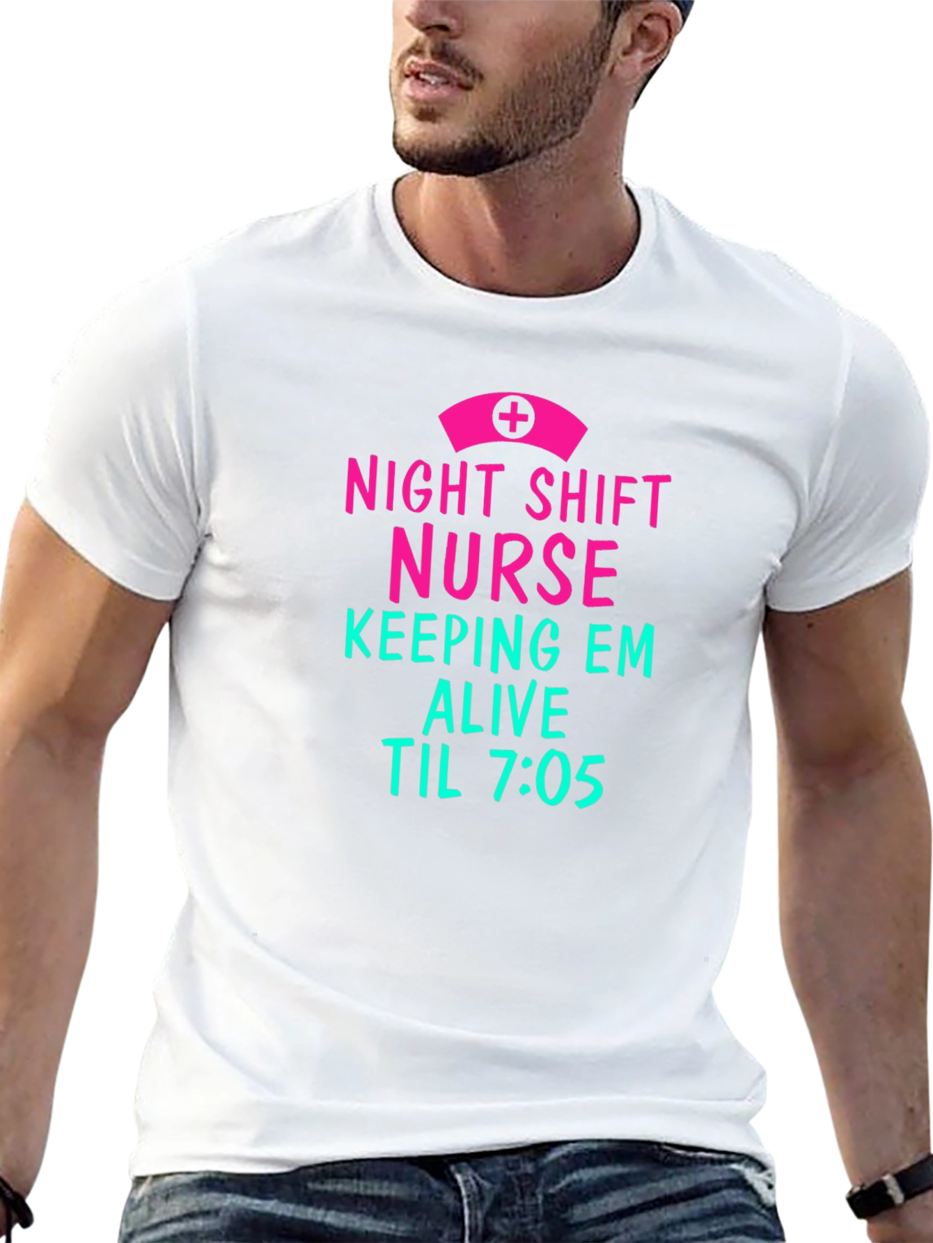 Night Shift Nurse Tee