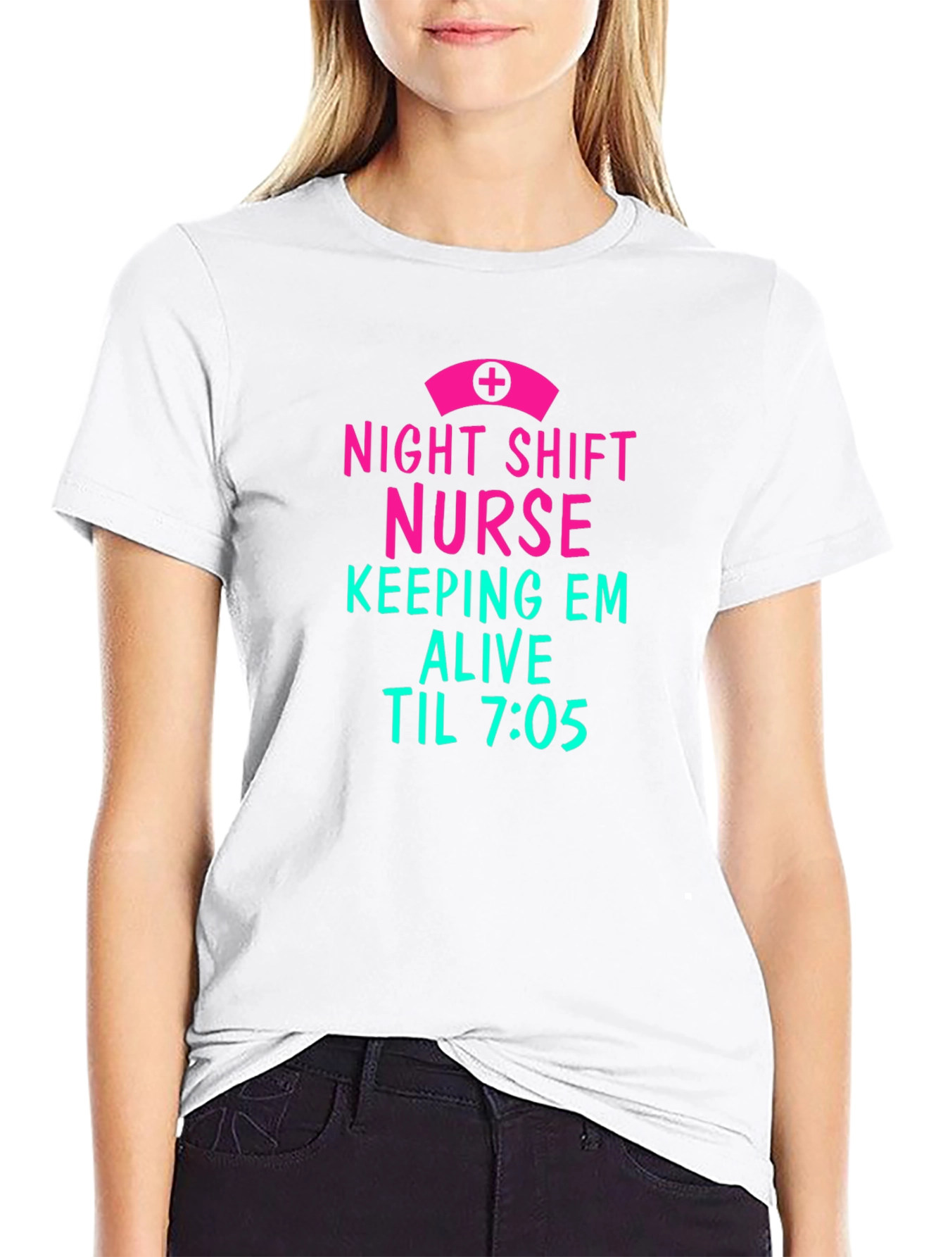 Night Shift Nurse Tee