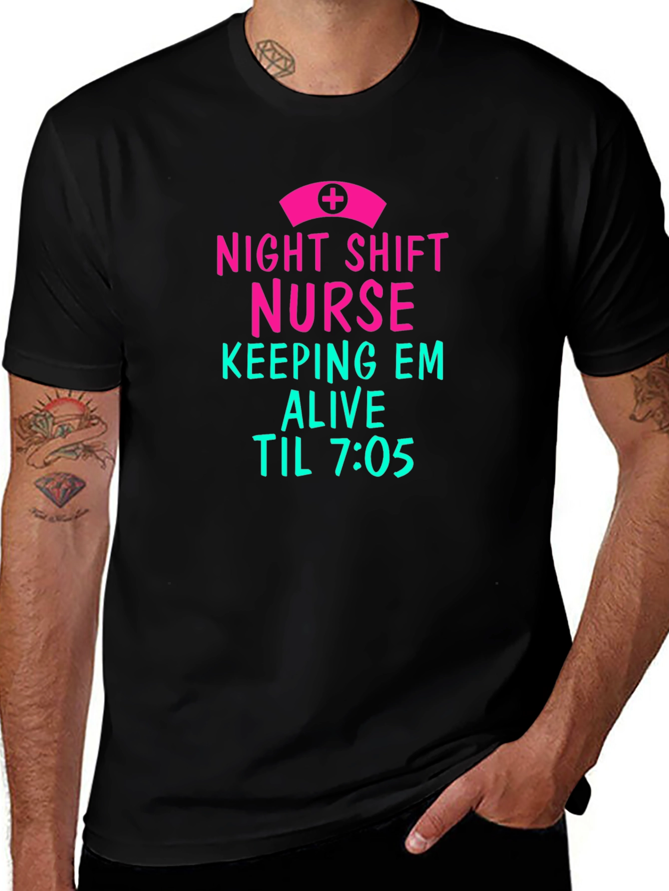 Night Shift Nurse Tee