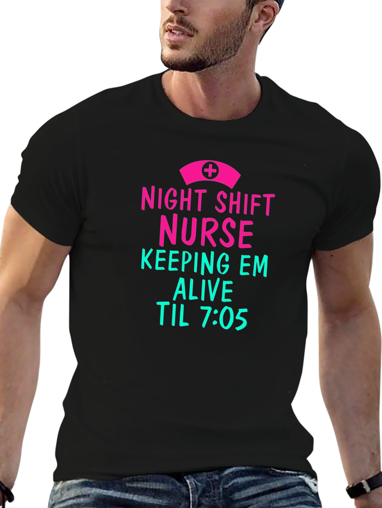 Night Shift Nurse Tee