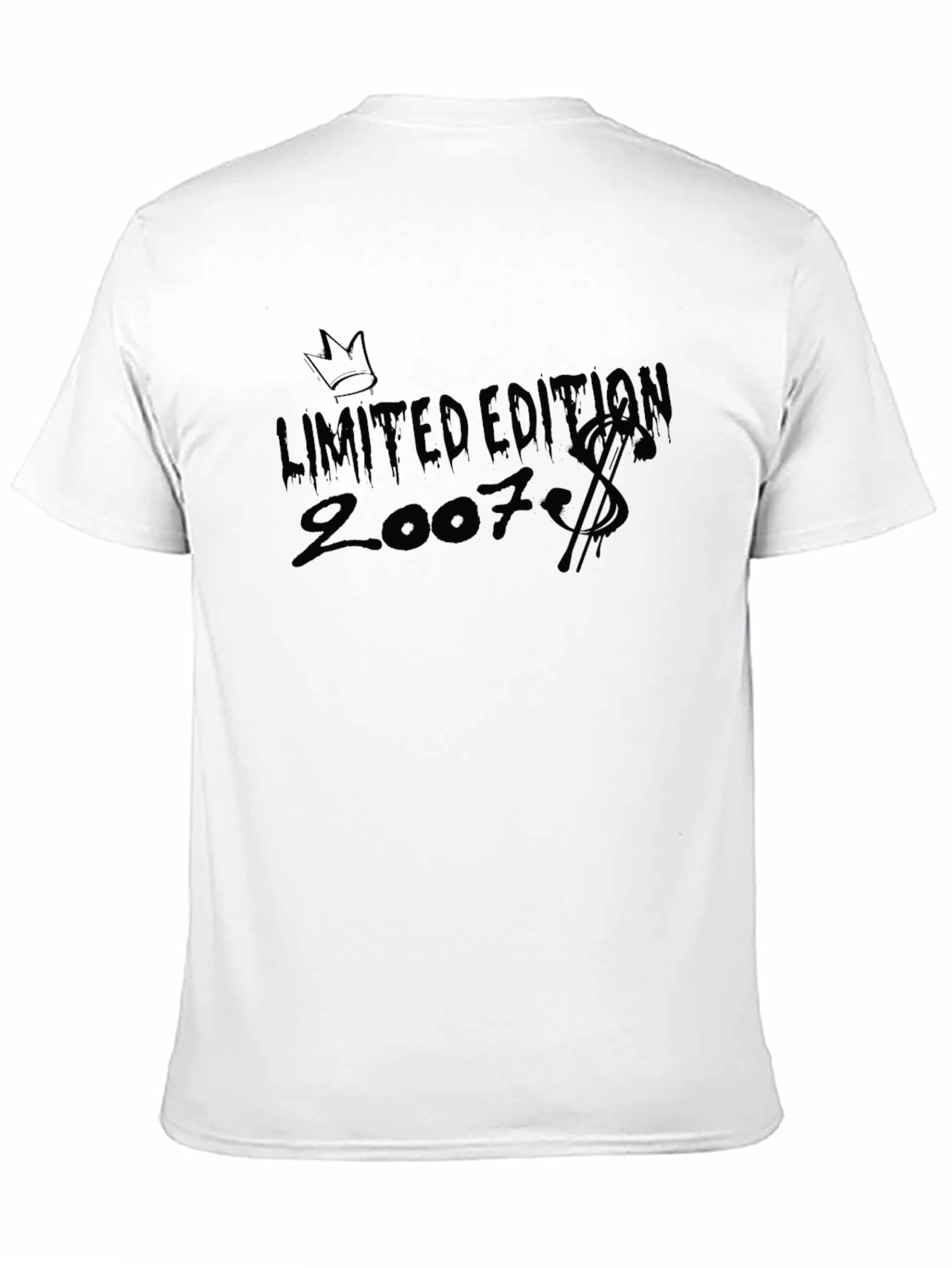 Limited Edition 2007 Graphic Black T-Shirt
