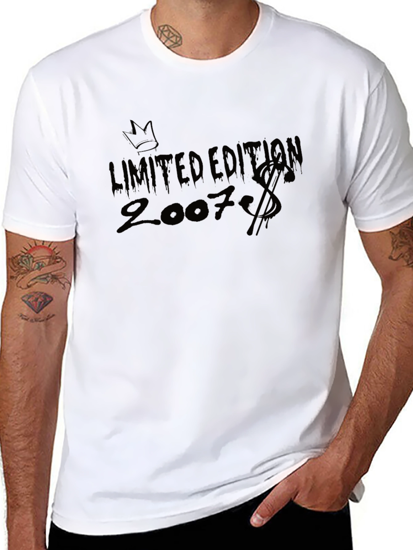 Limited Edition 2007 Graphic Black T-Shirt
