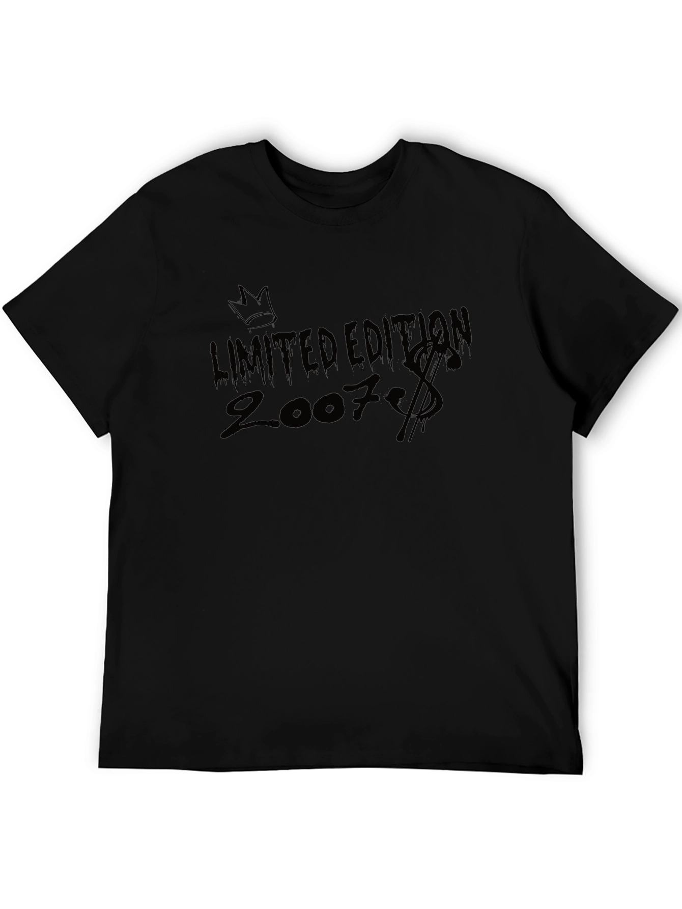 Limited Edition 2007 Graphic Black T-Shirt