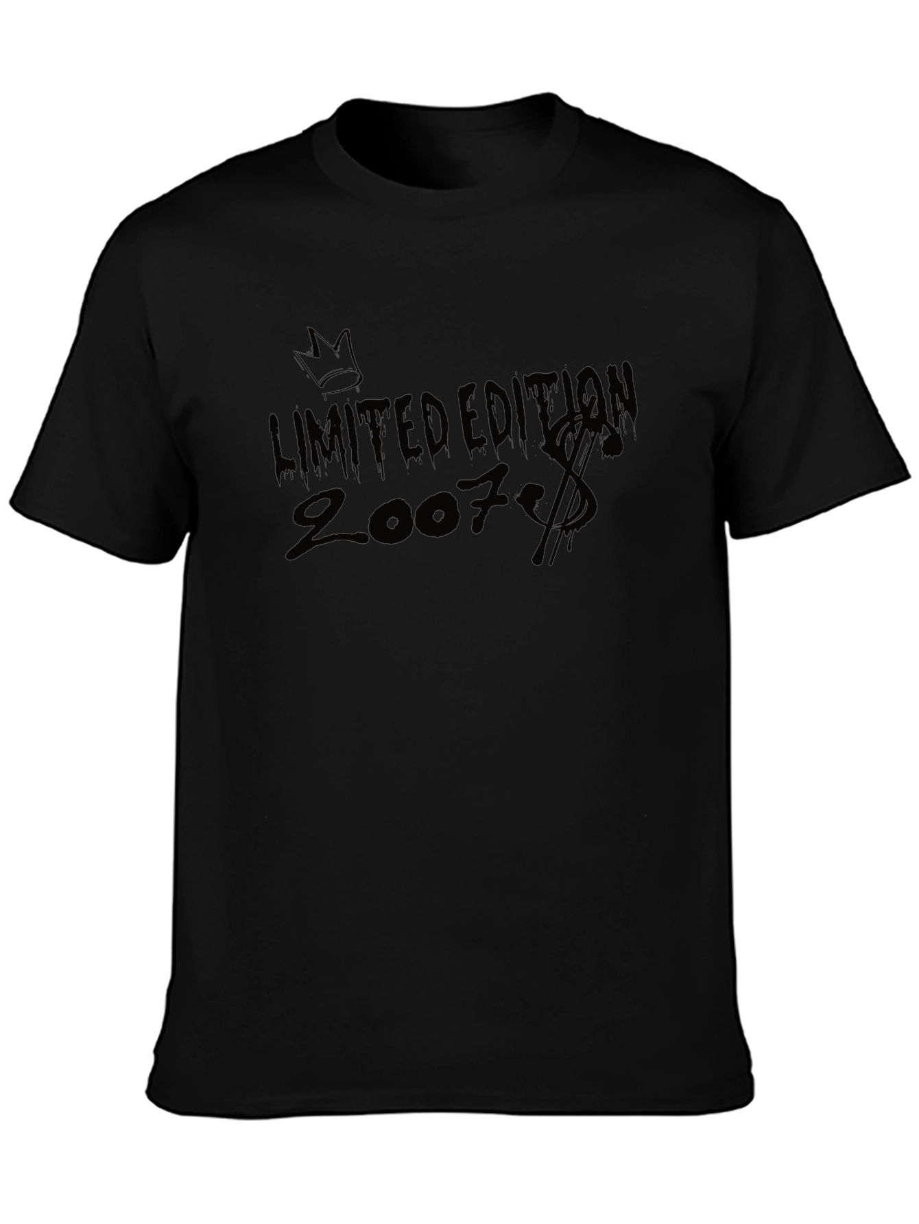 Limited Edition 2007 Graphic Black T-Shirt