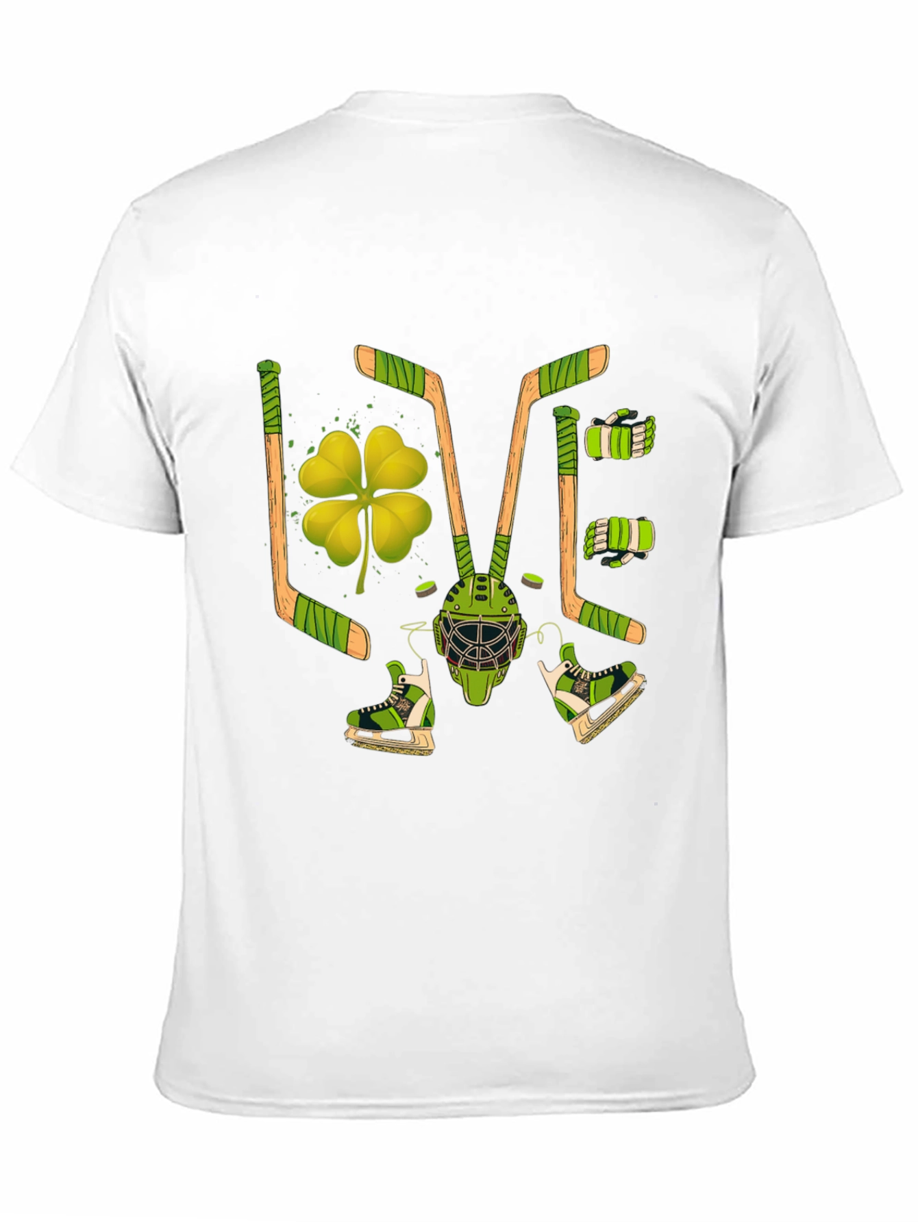 St. Patricks Day Hockey Graphic Tee