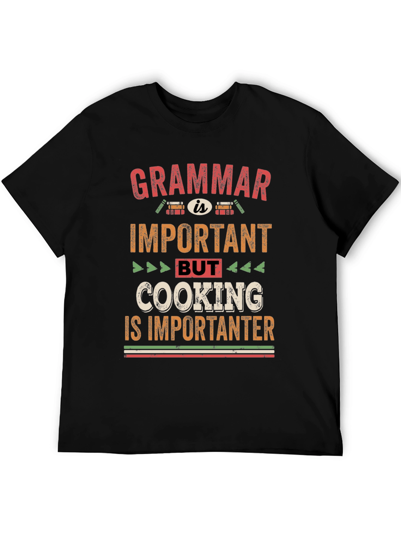 Grammar vs Cooking T-Shirt