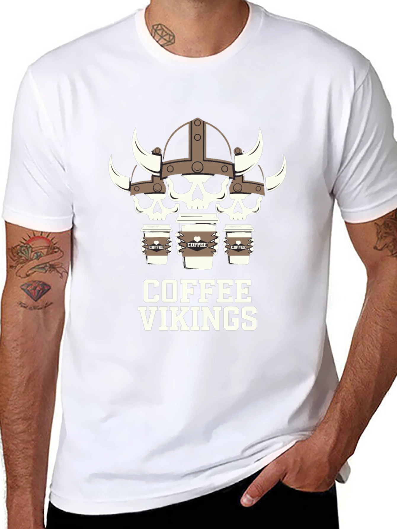 Coffee Vikings Graphic Tee