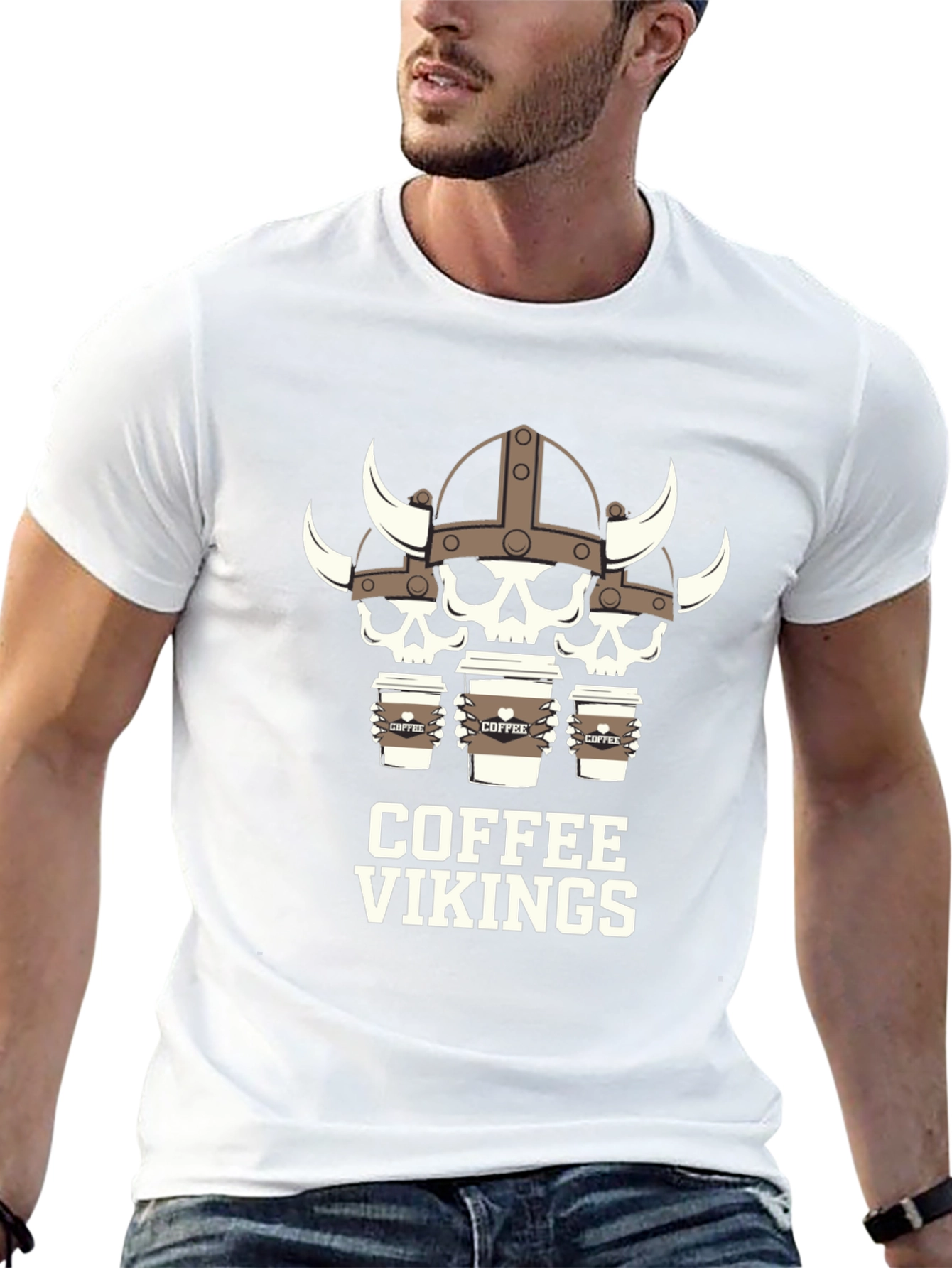 Coffee Vikings Graphic Tee
