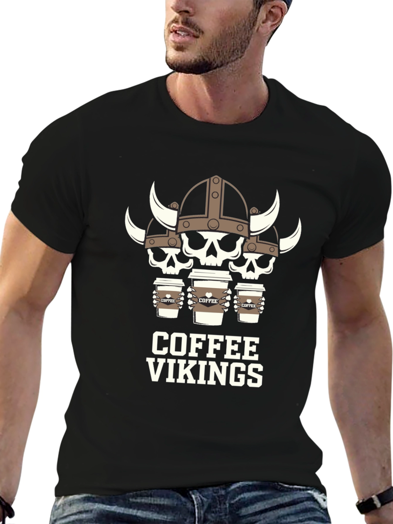 Coffee Vikings Graphic Tee