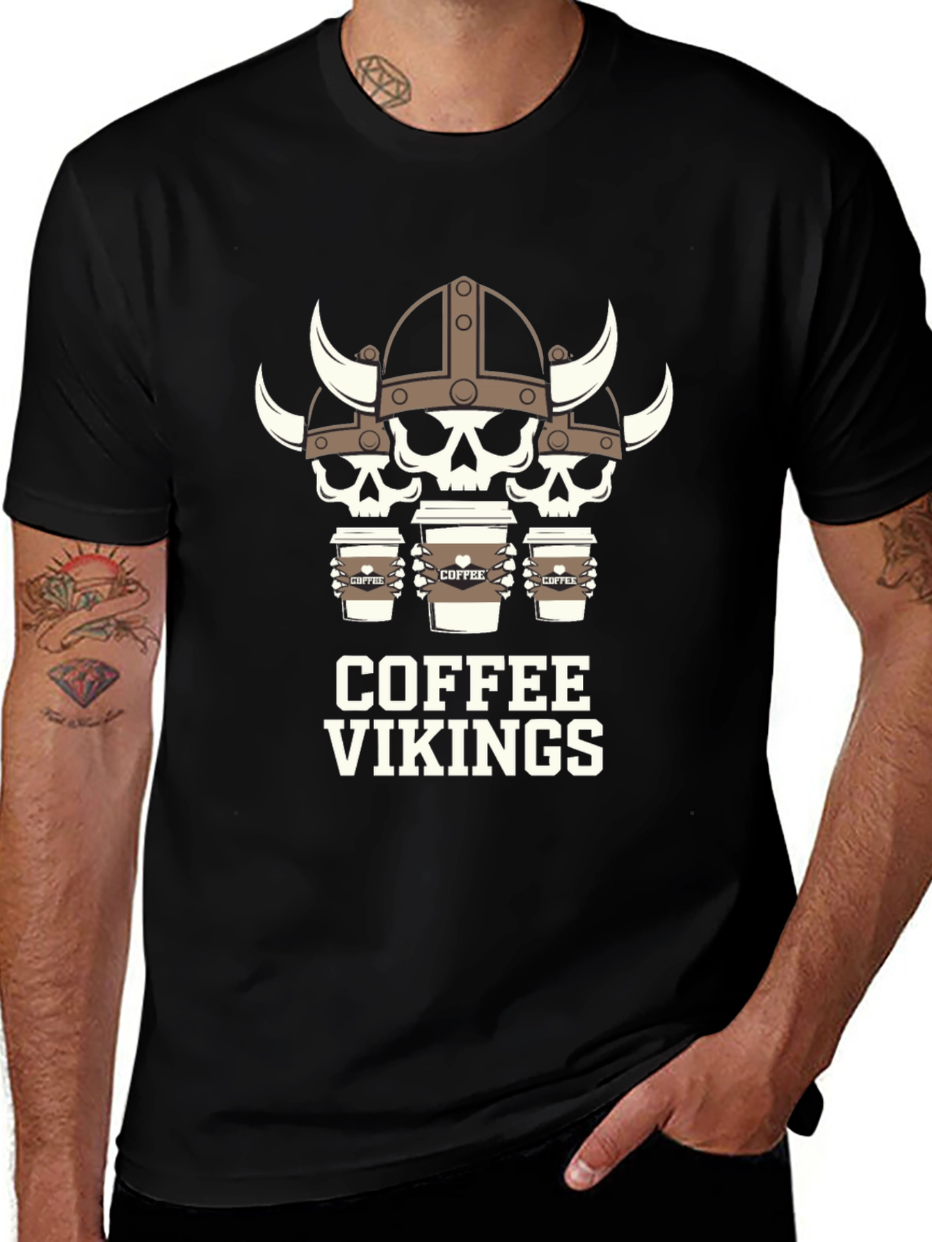Coffee Vikings Graphic Tee