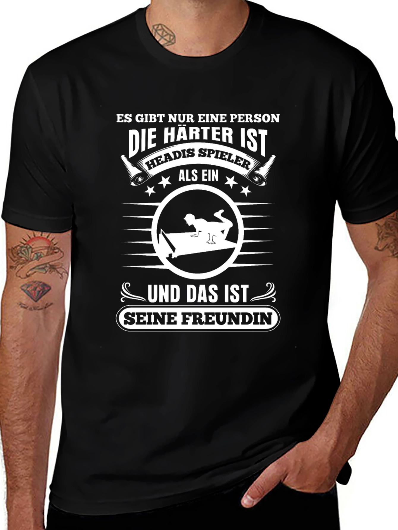 Headis Player Girlfriend T-Shirt - Hardest Person