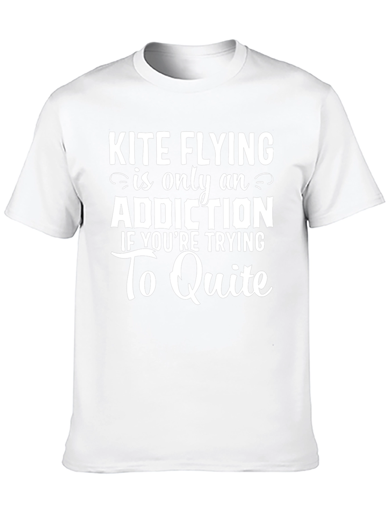 Kite Flying Addiction Funny Graphic Tee
