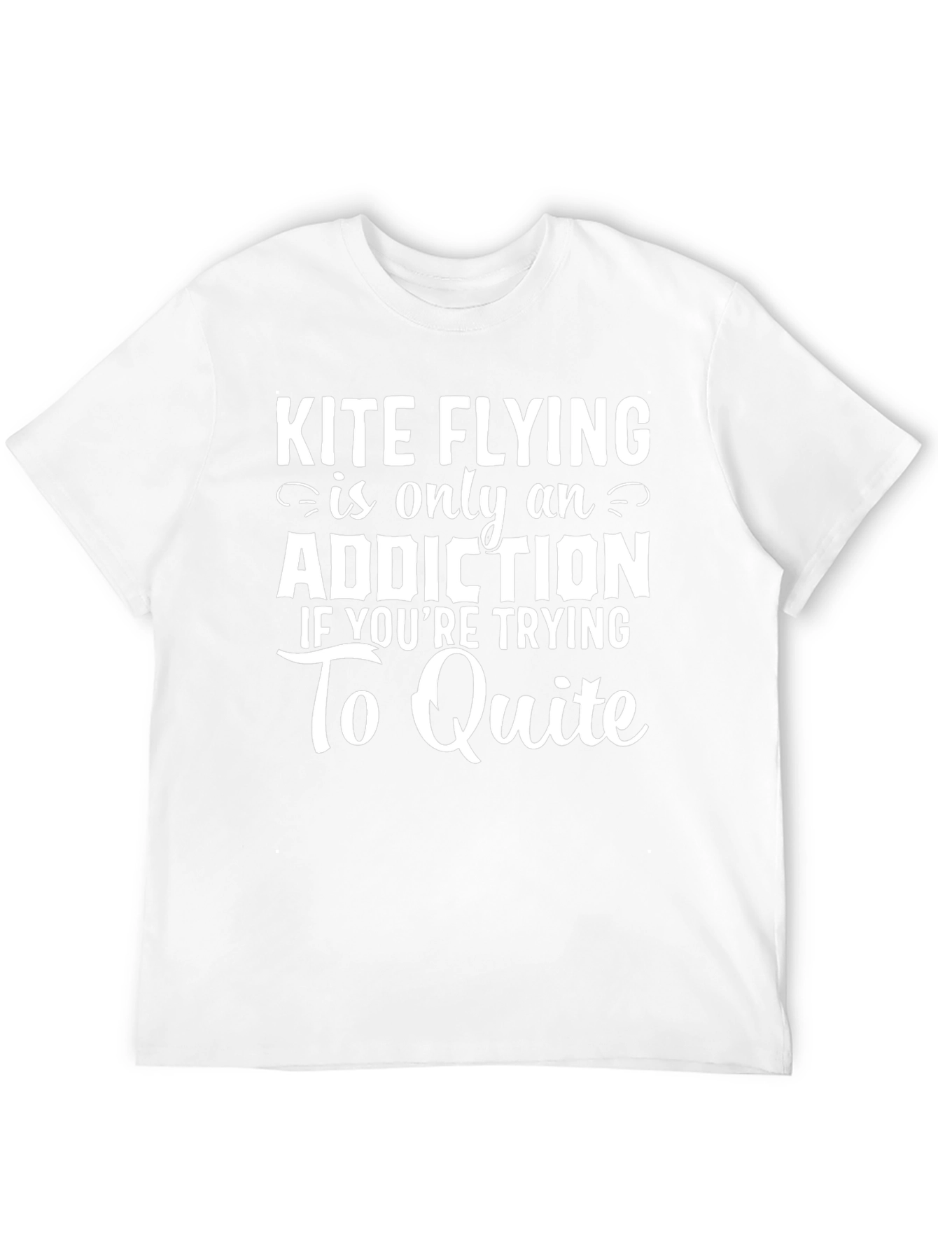 Kite Flying Addiction Funny Graphic Tee