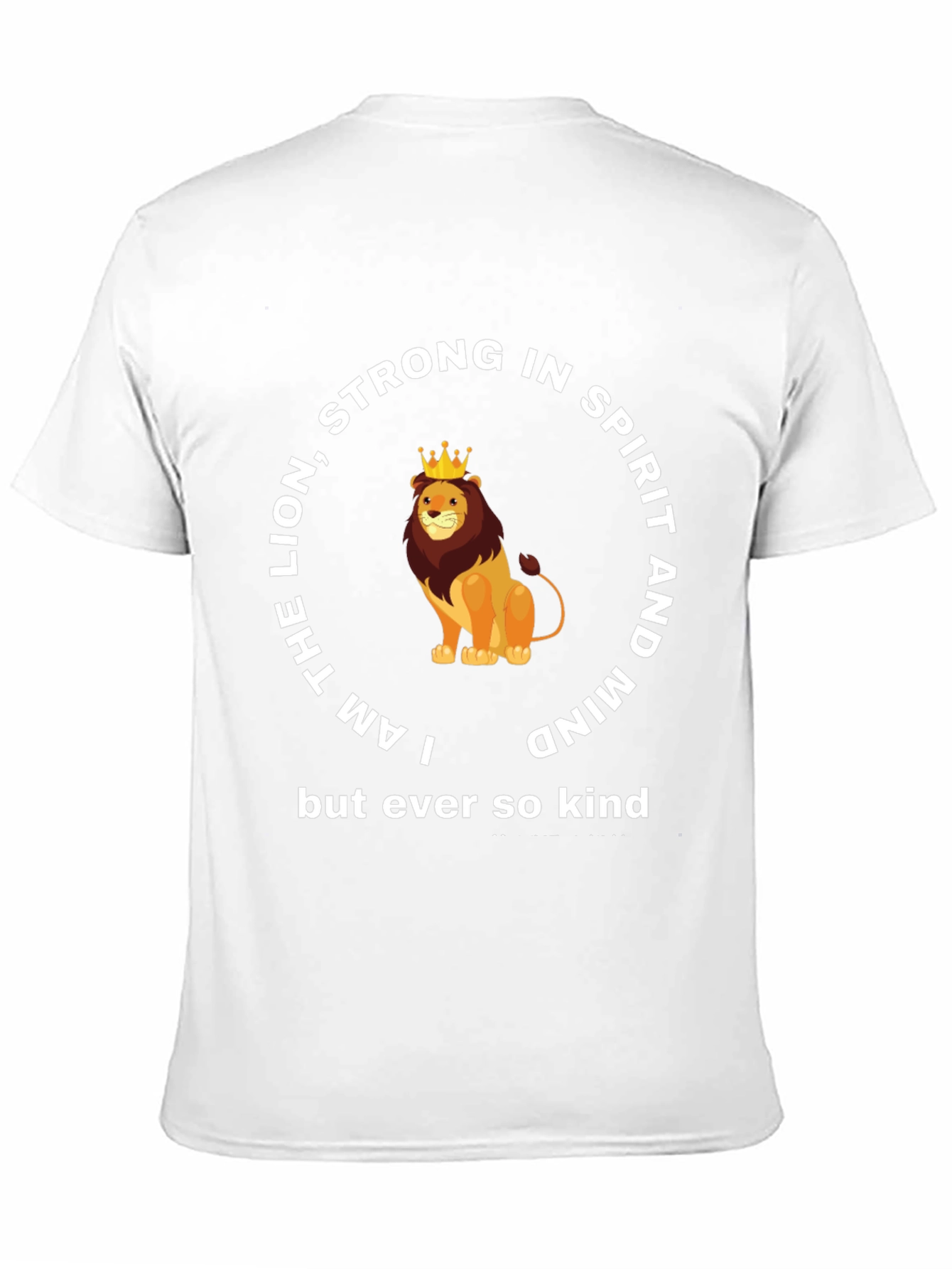 Lion Strong in Spirit & Mind Graphic T-Shirt