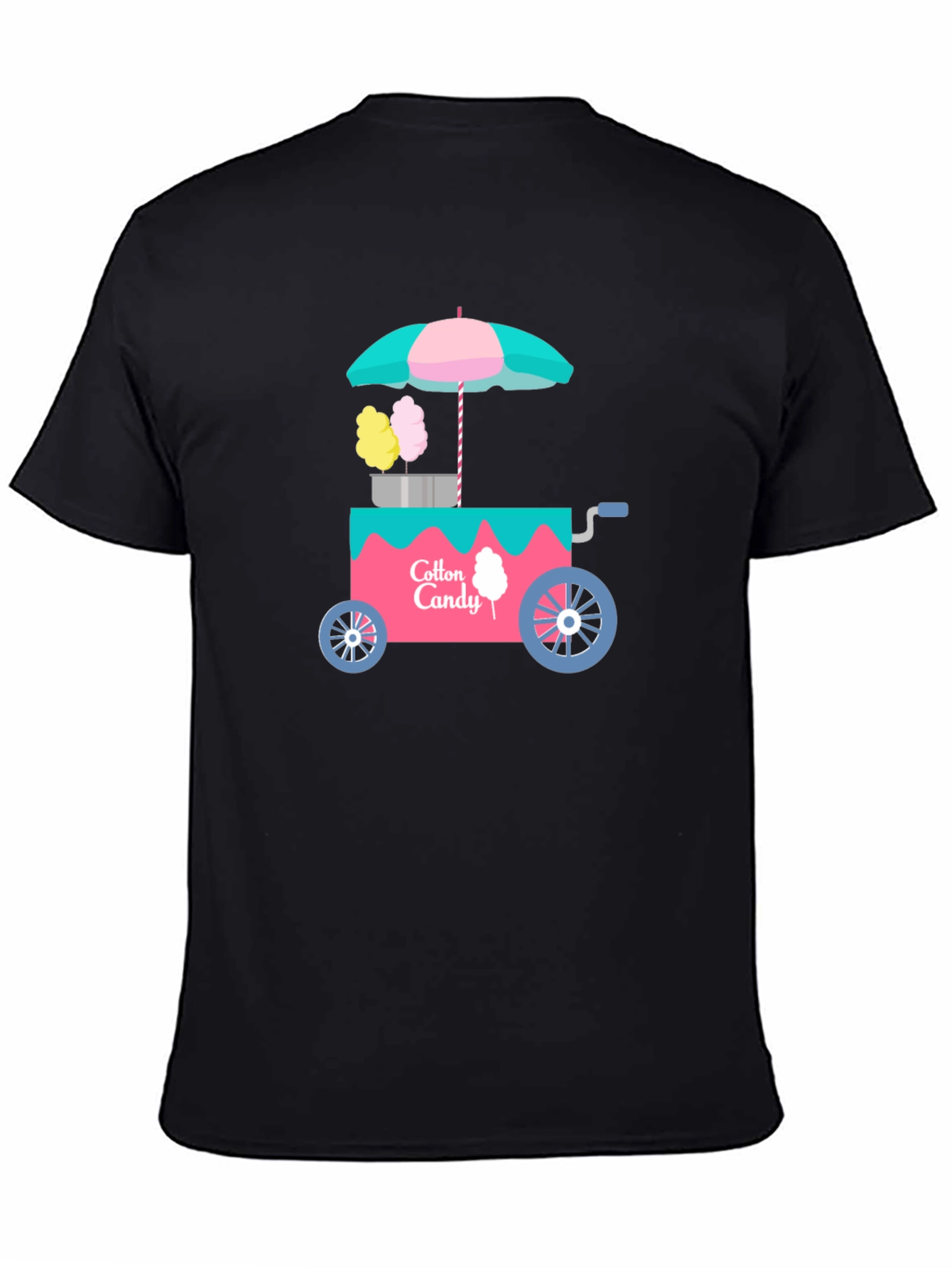 Cotton Candy Cart Graphic T-Shirt