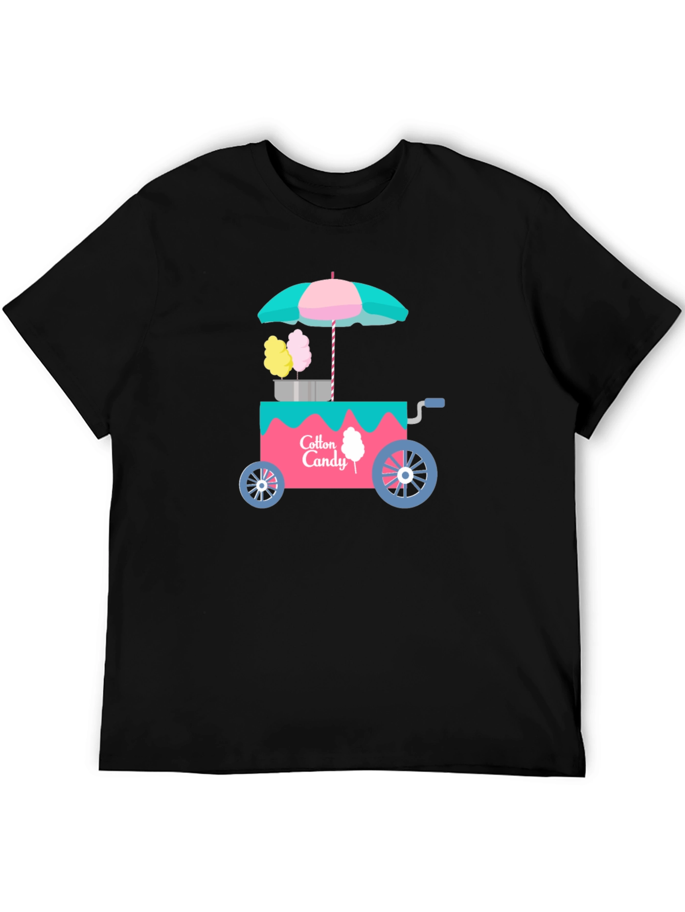 Cotton Candy Cart Graphic T-Shirt